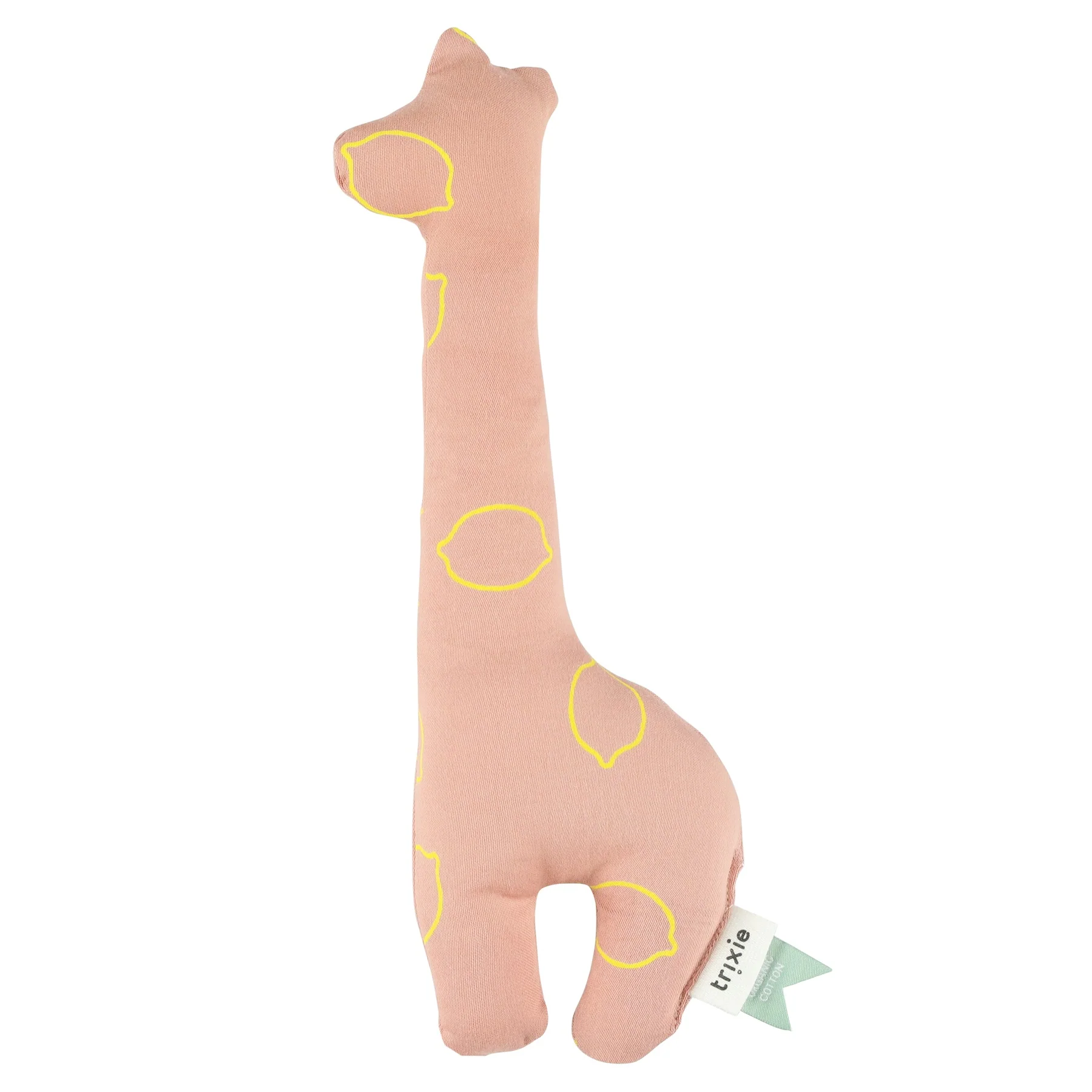 Organic Rattle | Giraffe - Lemon Squash