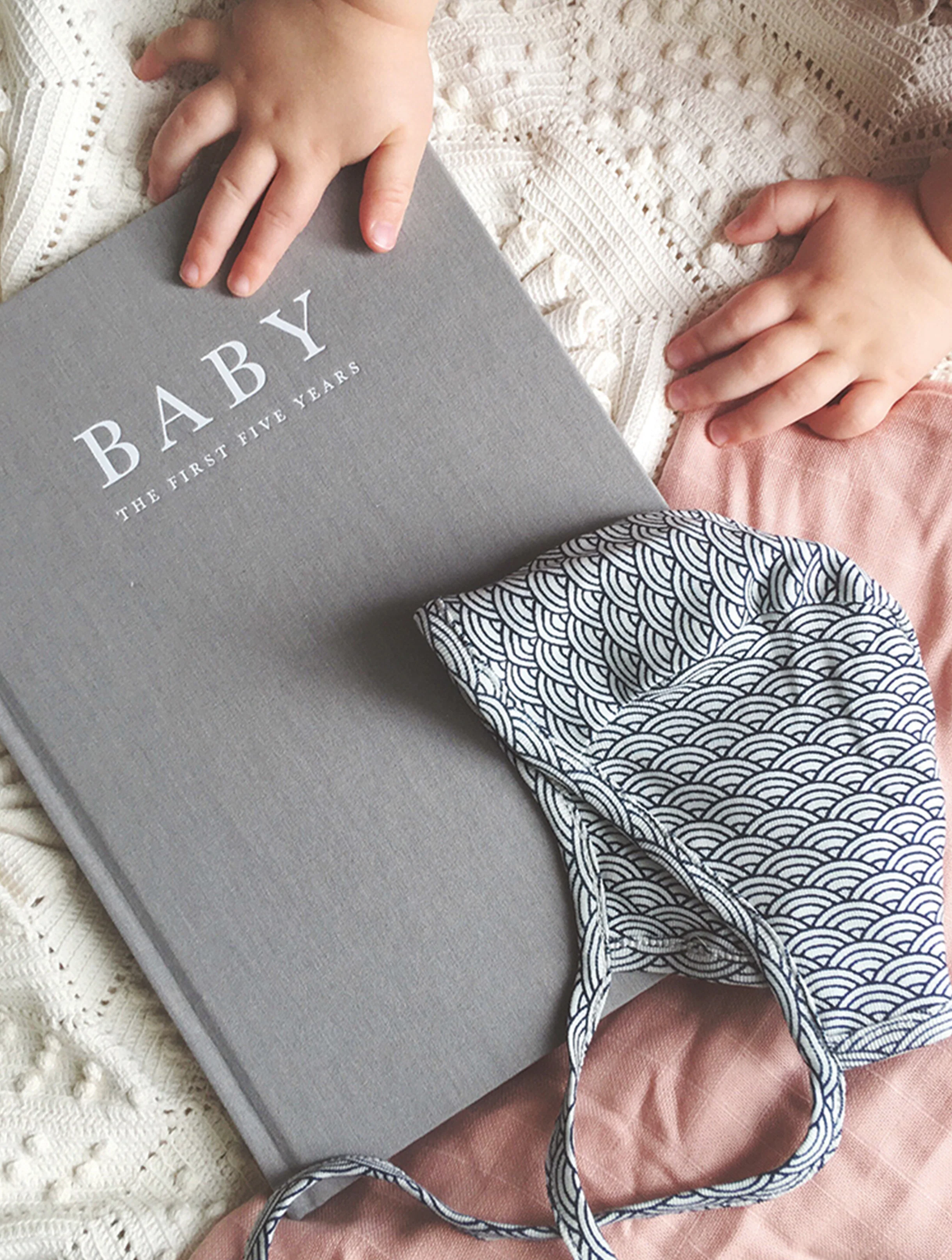 Write To Me - Baby Journal Birth to Five Years - Grey - Image 2