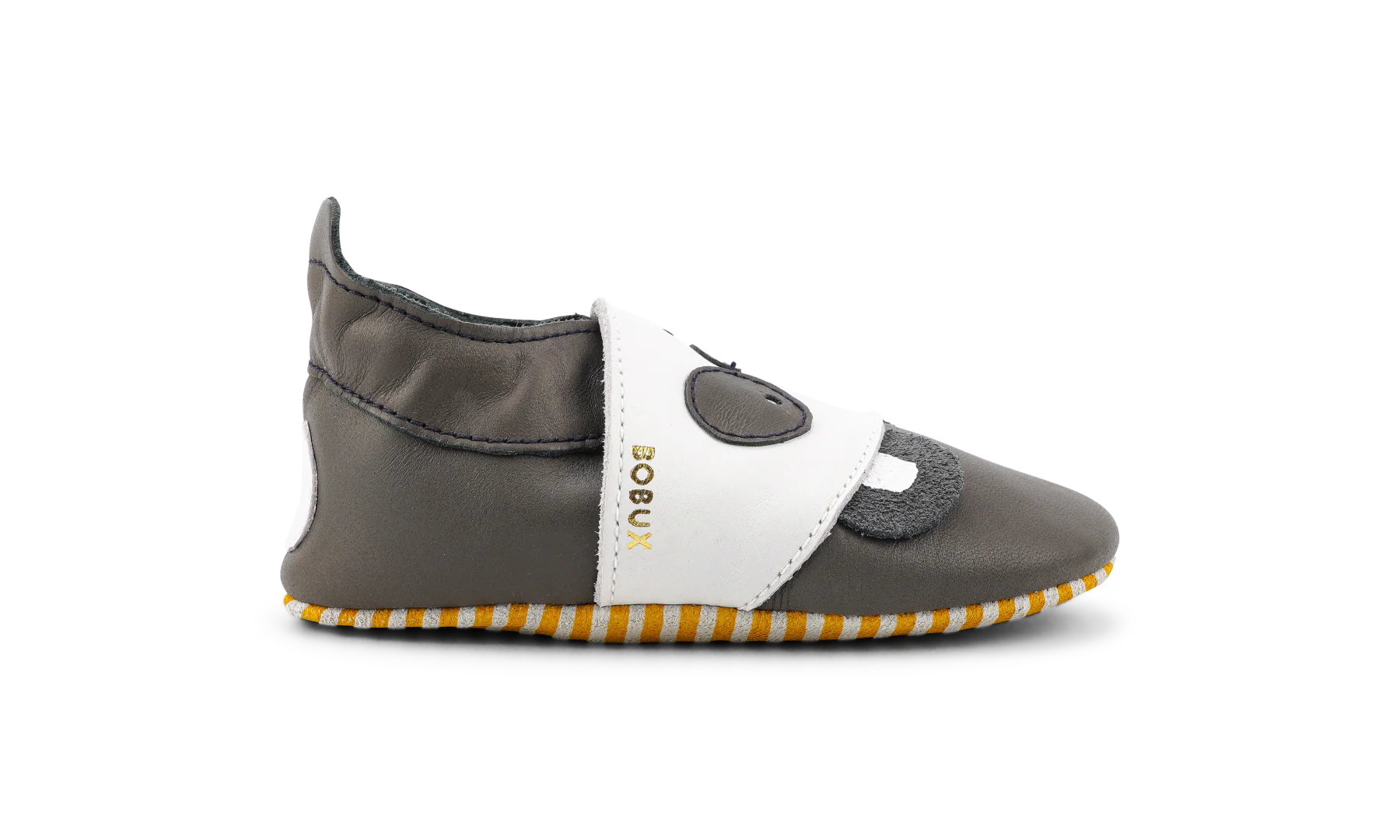 Bobux Soft Sole Bam-Boo - Charcoal - Image 6