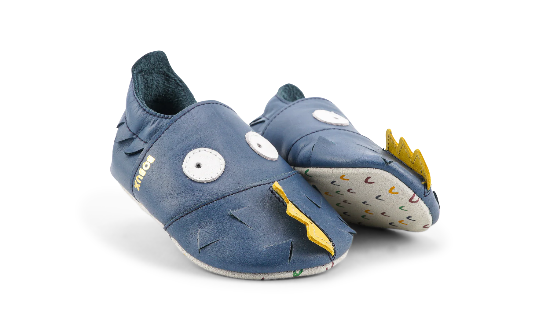 Bobux Soft Sole Gruff - Navy - Image 2