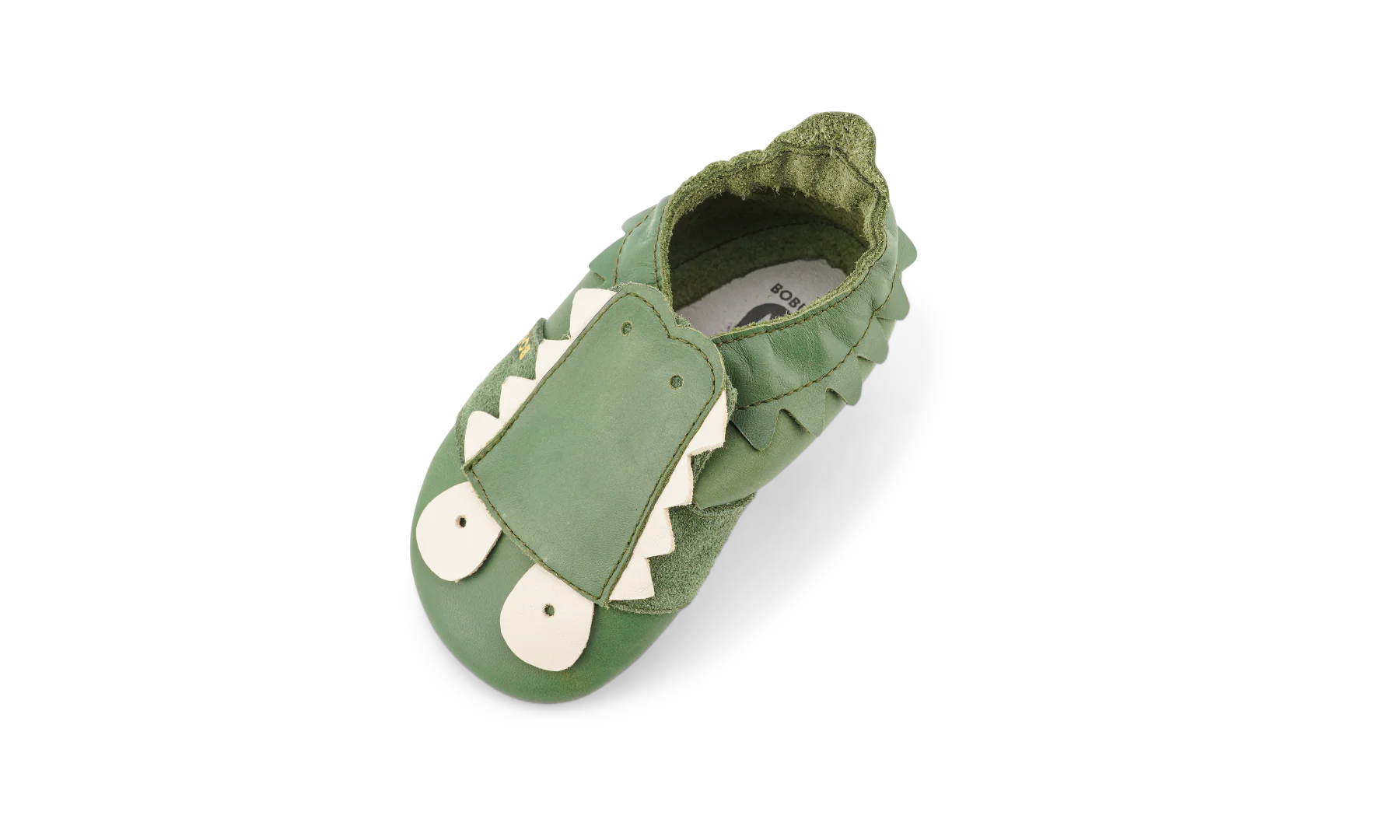 Bobux Soft Sole Snap - Olive - Image 3