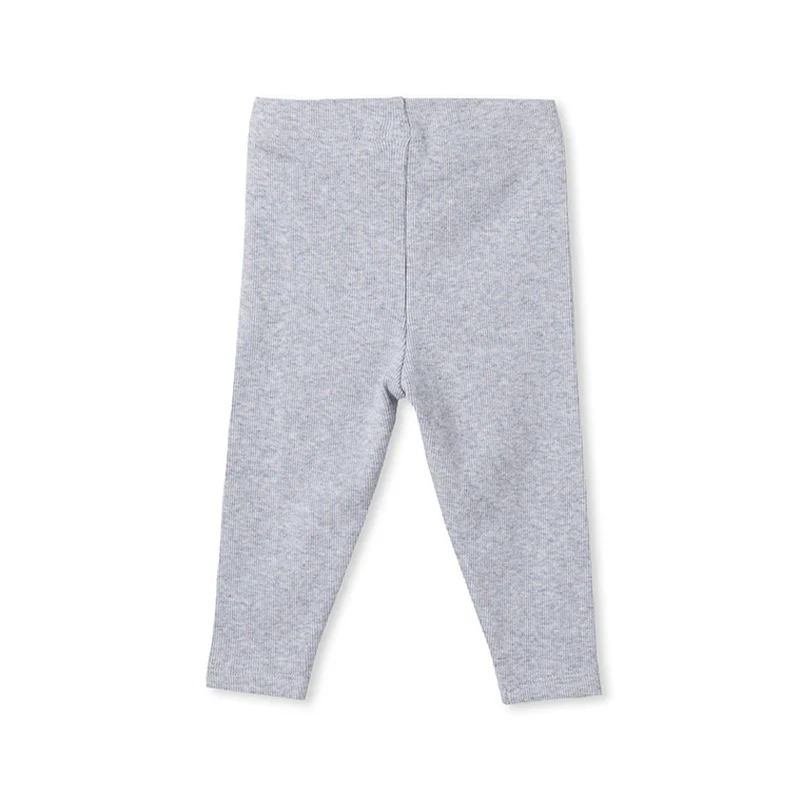Milky Rib Pant - Silver Marle - Image 2