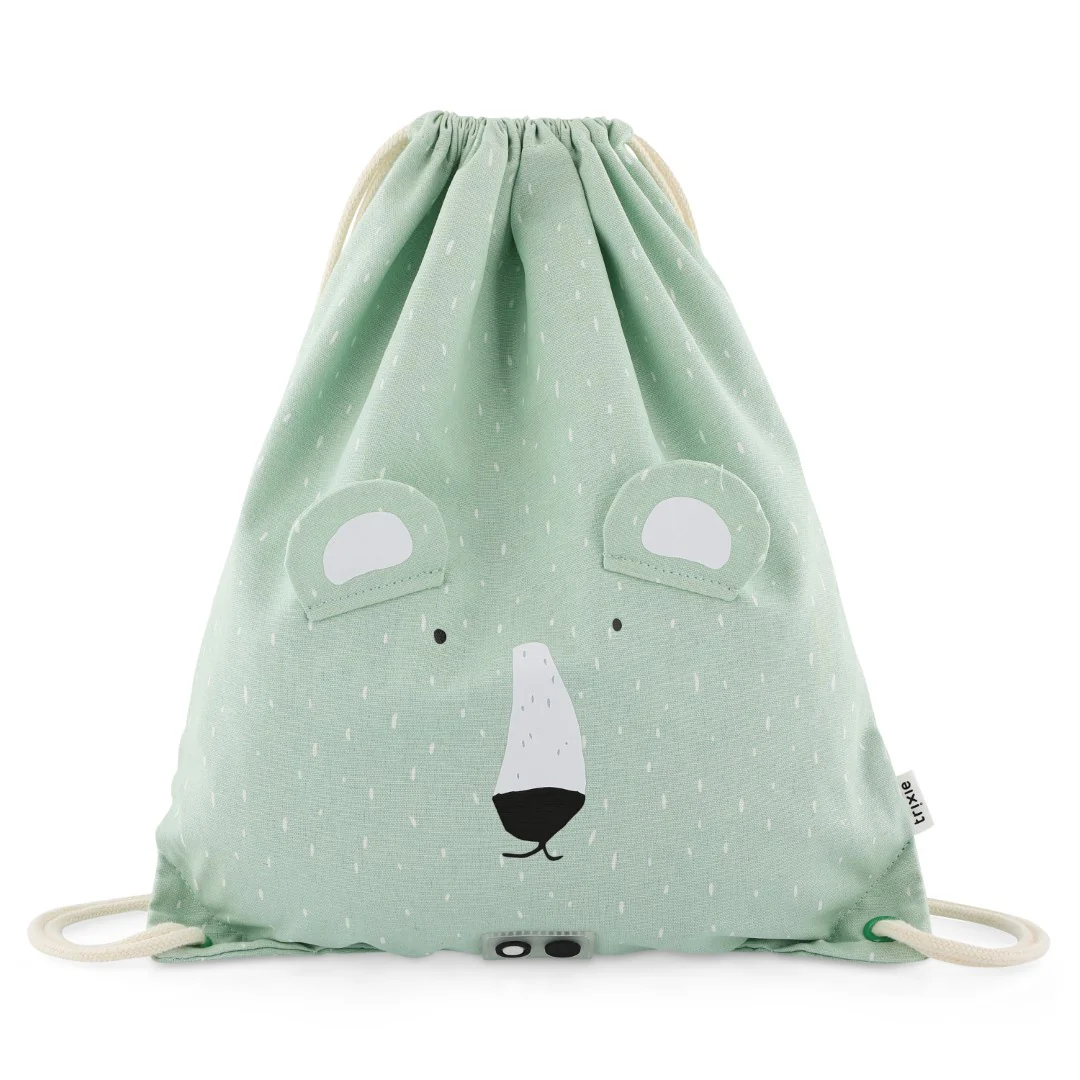 Drawstring Bag - Mr. Polar Bear
