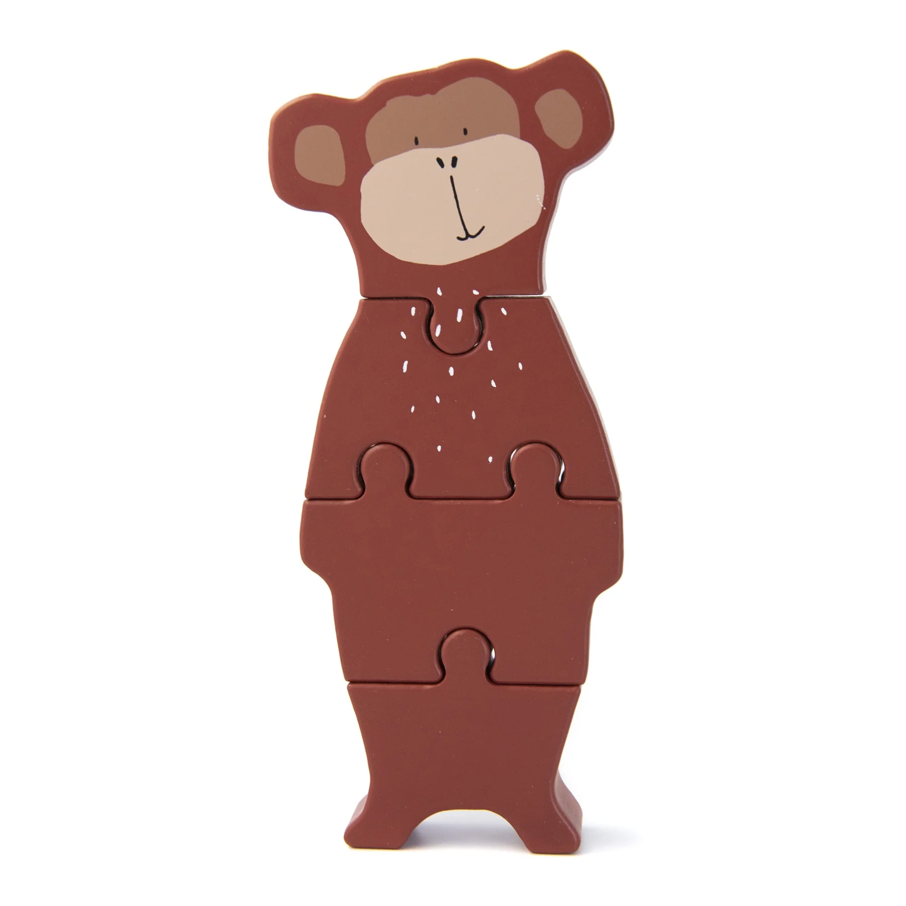 Wooden Body Puzzle - Mr. Monkey