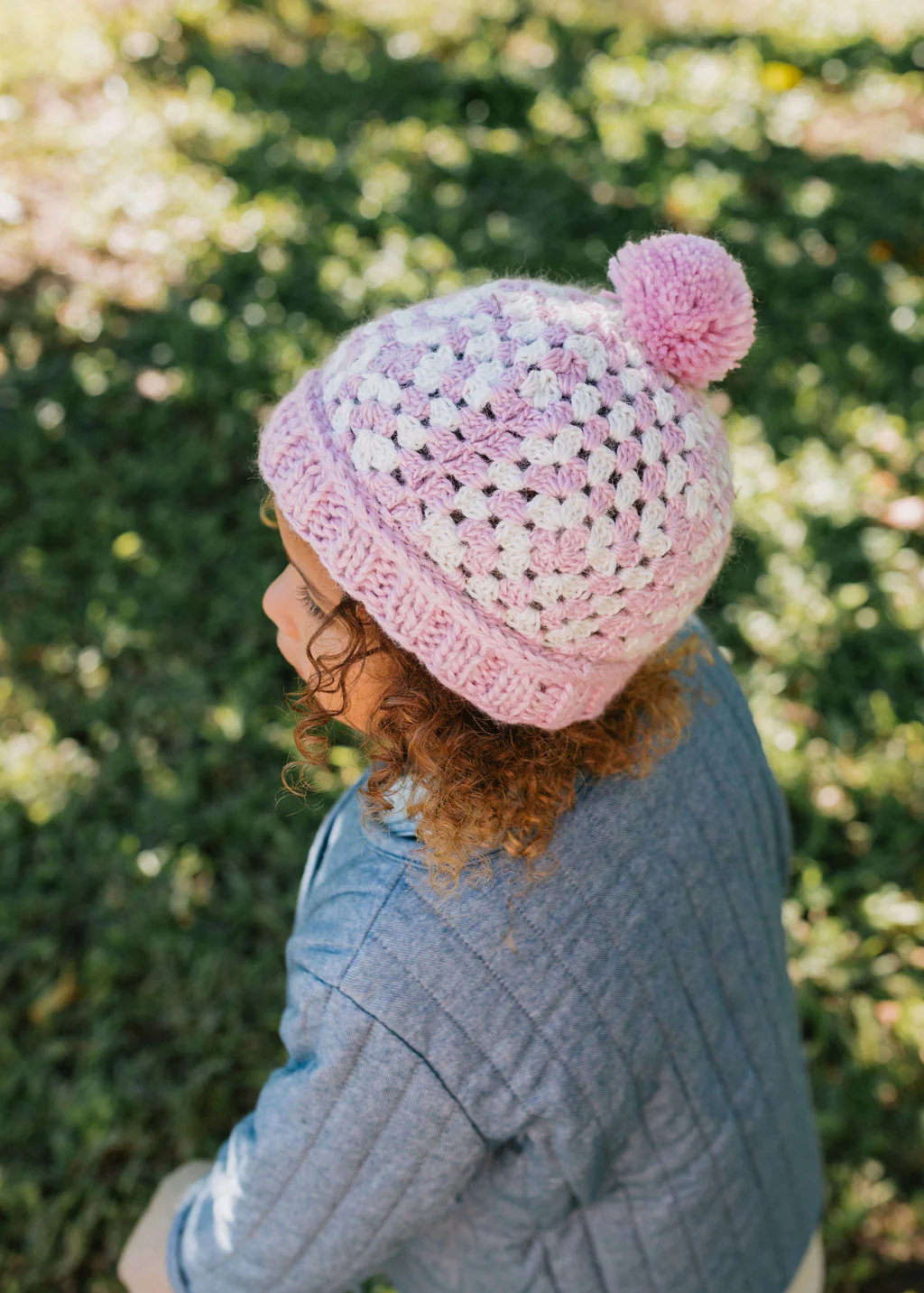 Boho Beanie Pink - Image 4