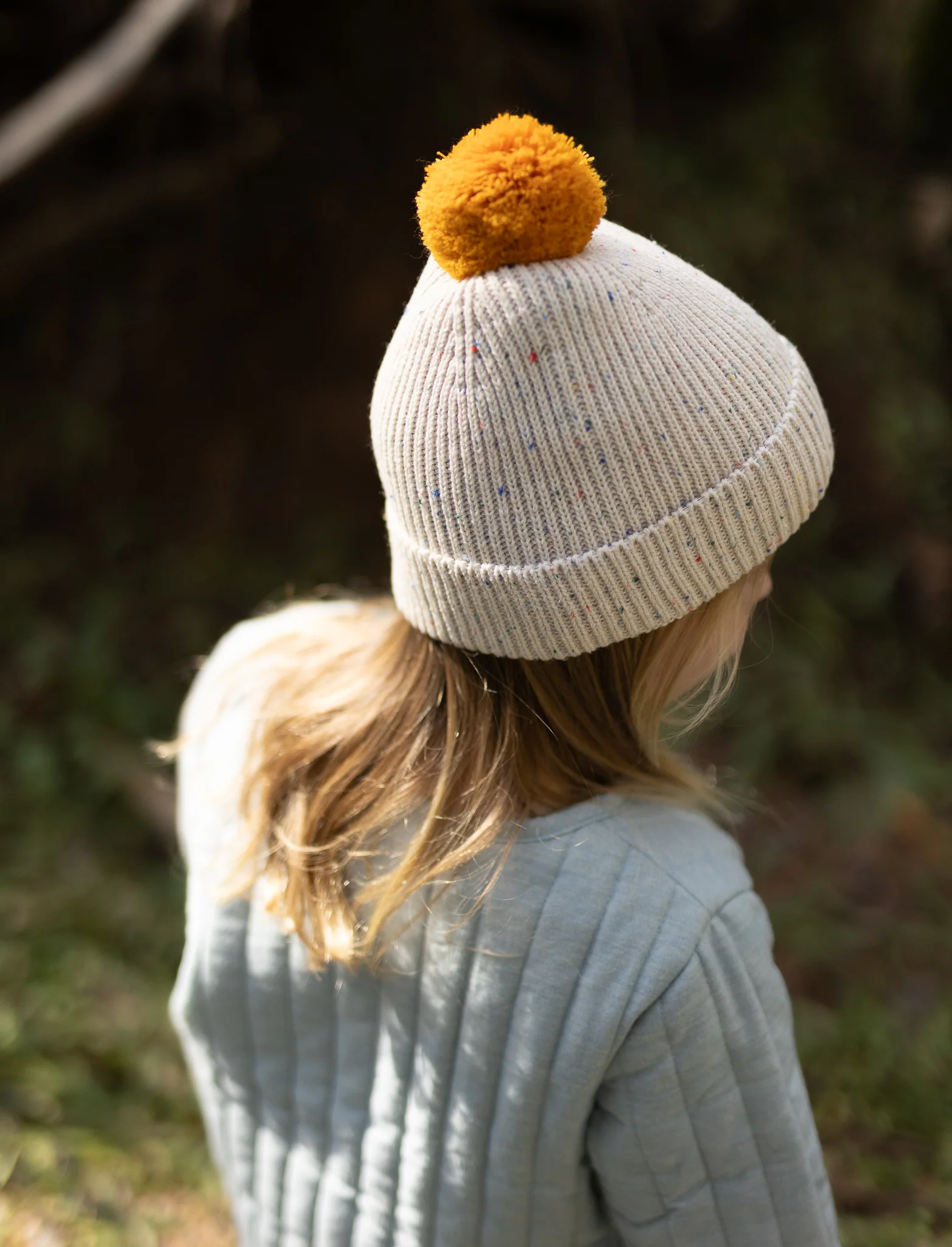 Acorn Como Beanie Oatmeal Speckle - Image 2