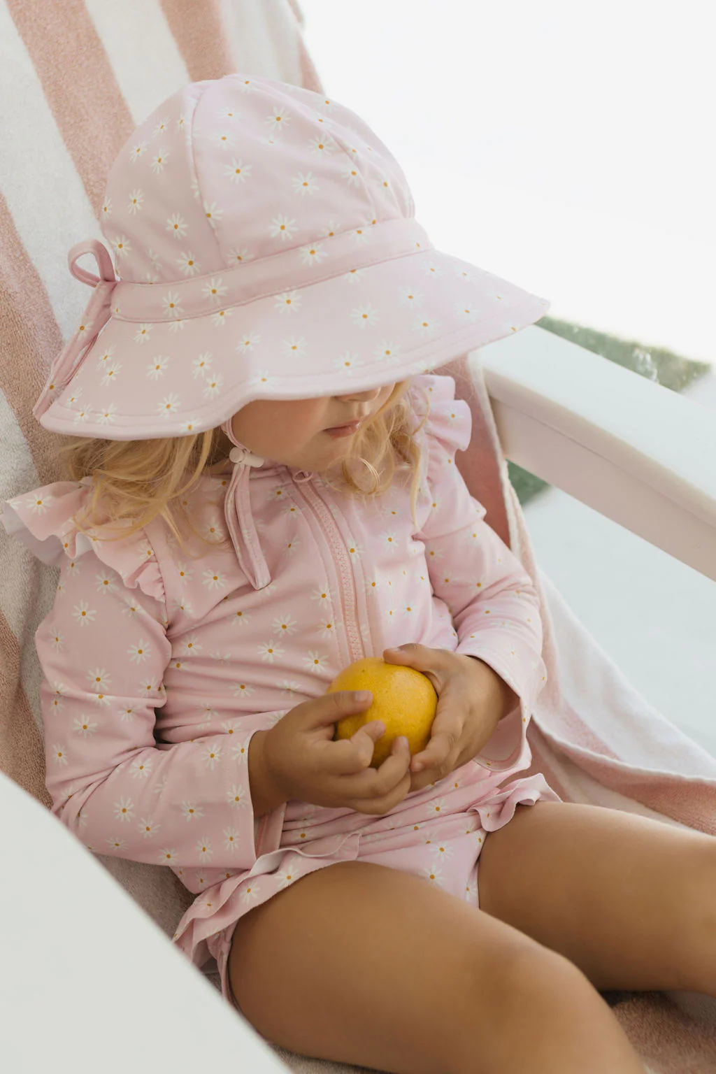 Daisy Fields Wide Brim Swim Hat - Image 3