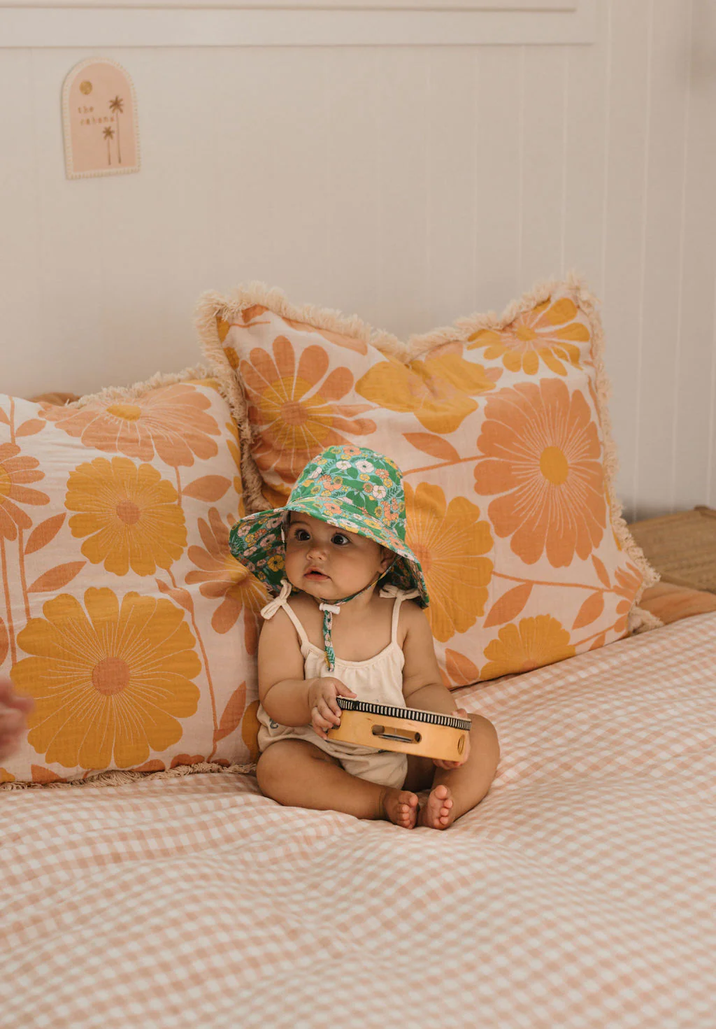 Eden Wide Brim Infant Hat - Image 2
