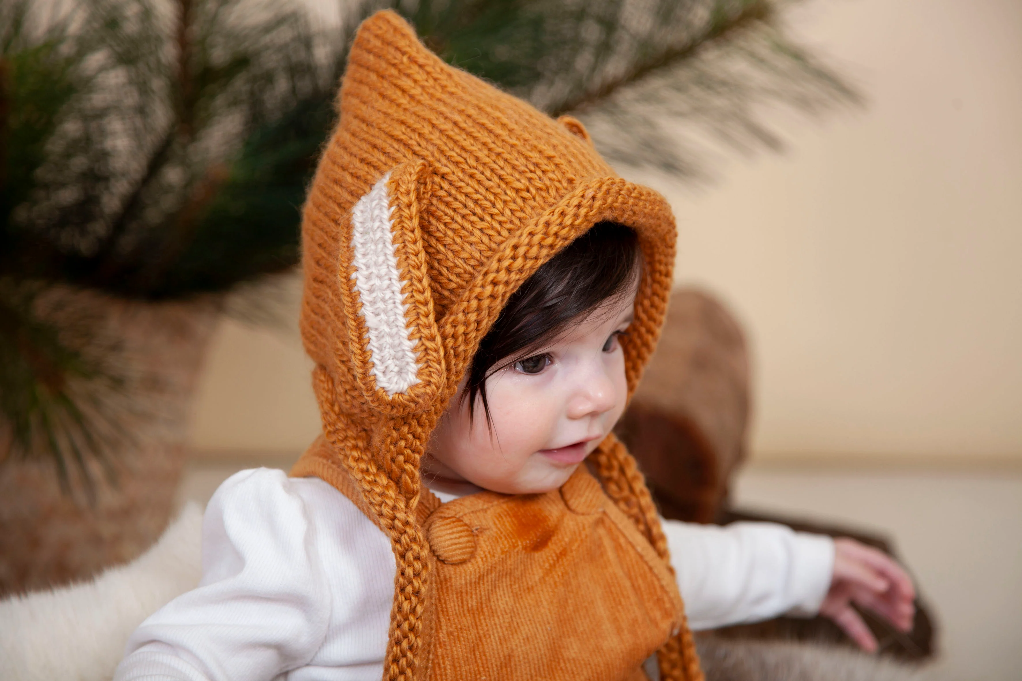 Floppy Ears Bonnet - Toffee - Image 4