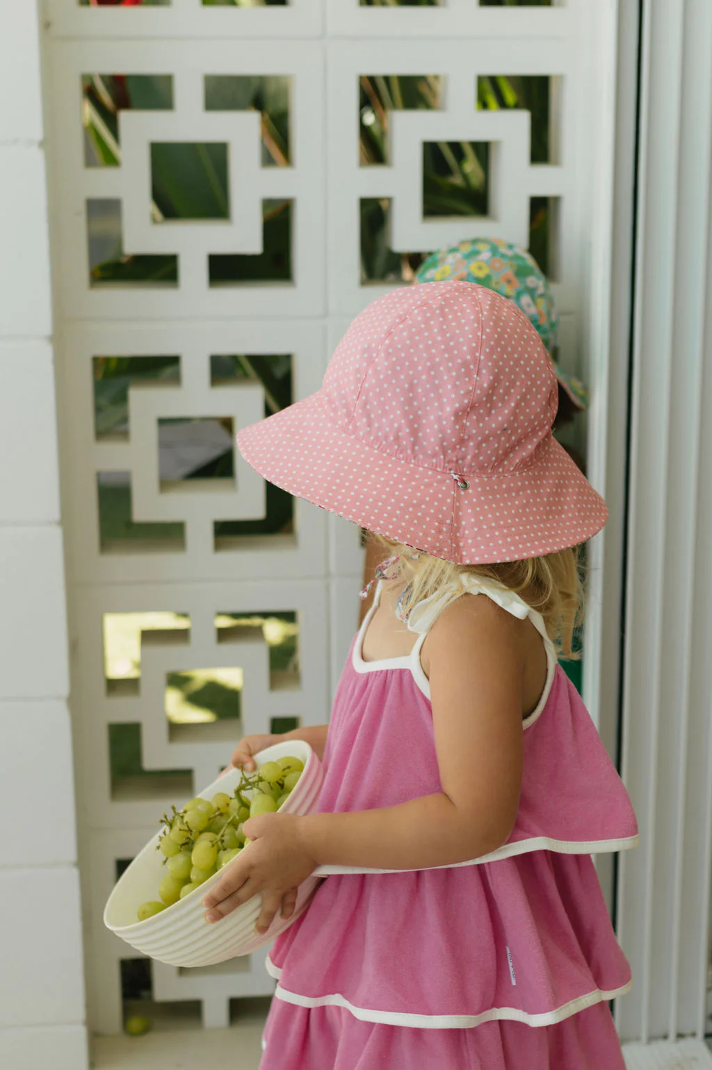 Heather Wide Brim Reversible Sun Hat - Image 6