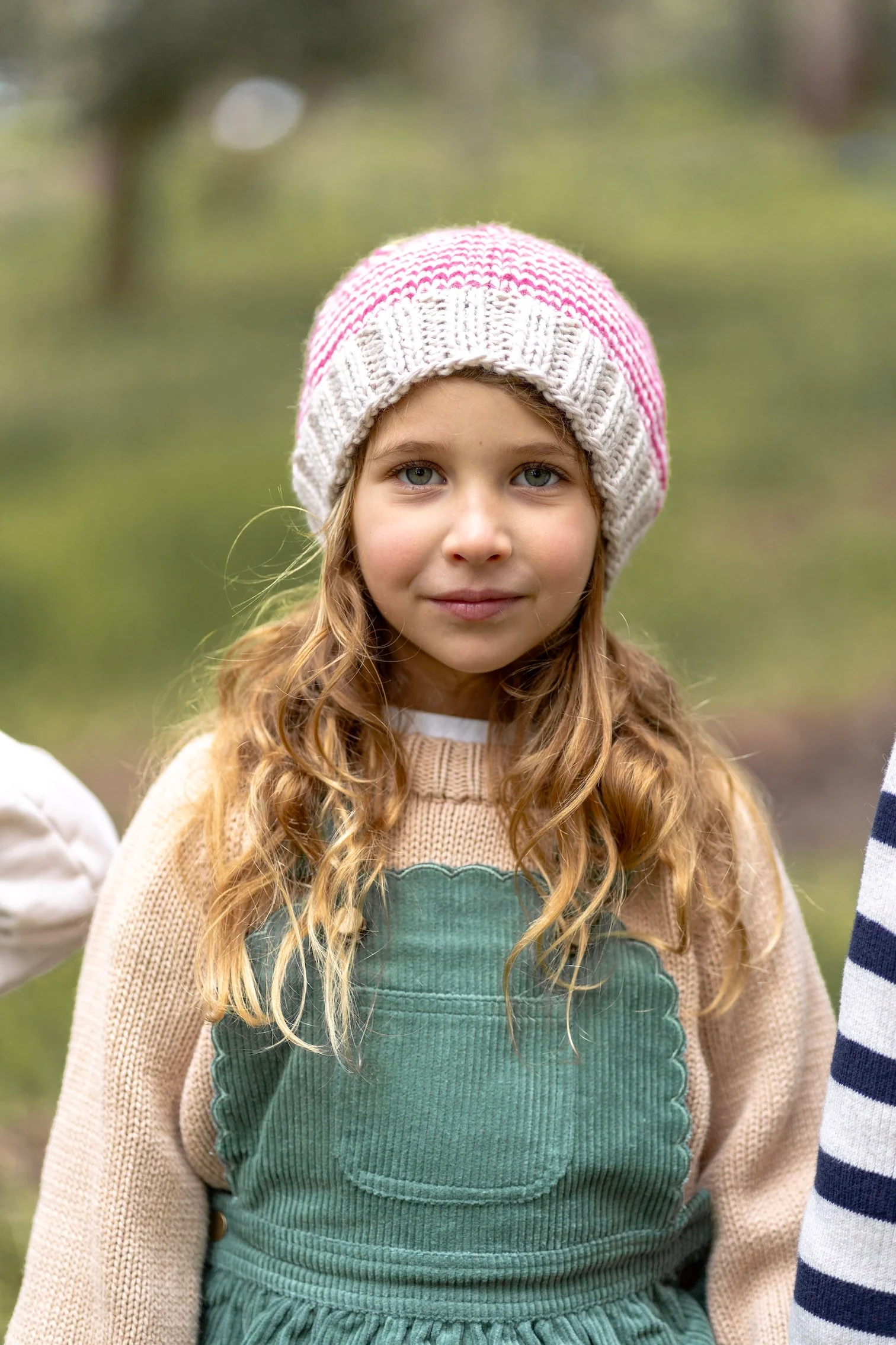 Acorn Horizon Beanie - Pink Stripe - Image 4