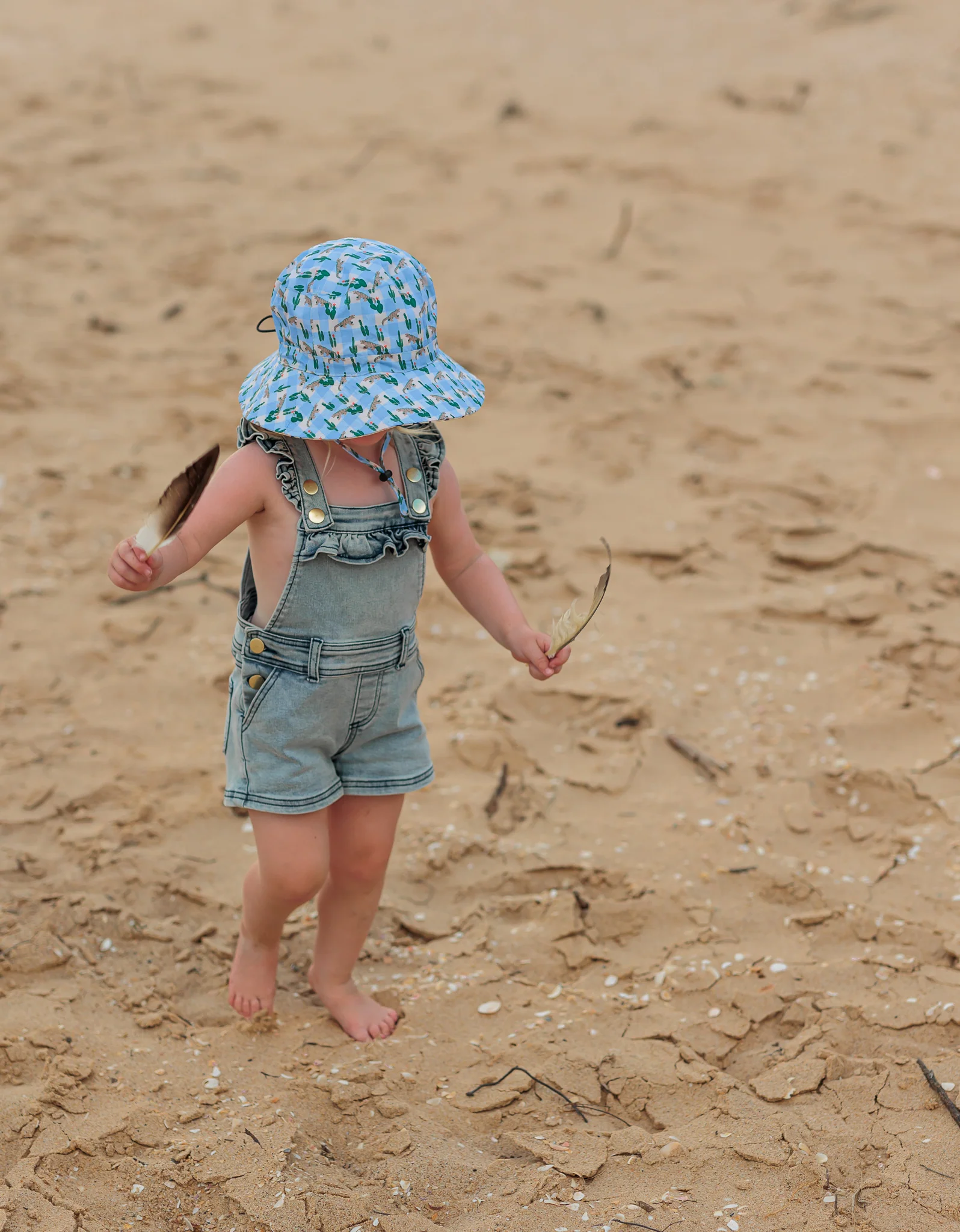 Acorn Wide Brim Bucket Hat - Kimono Dragon - Image 2