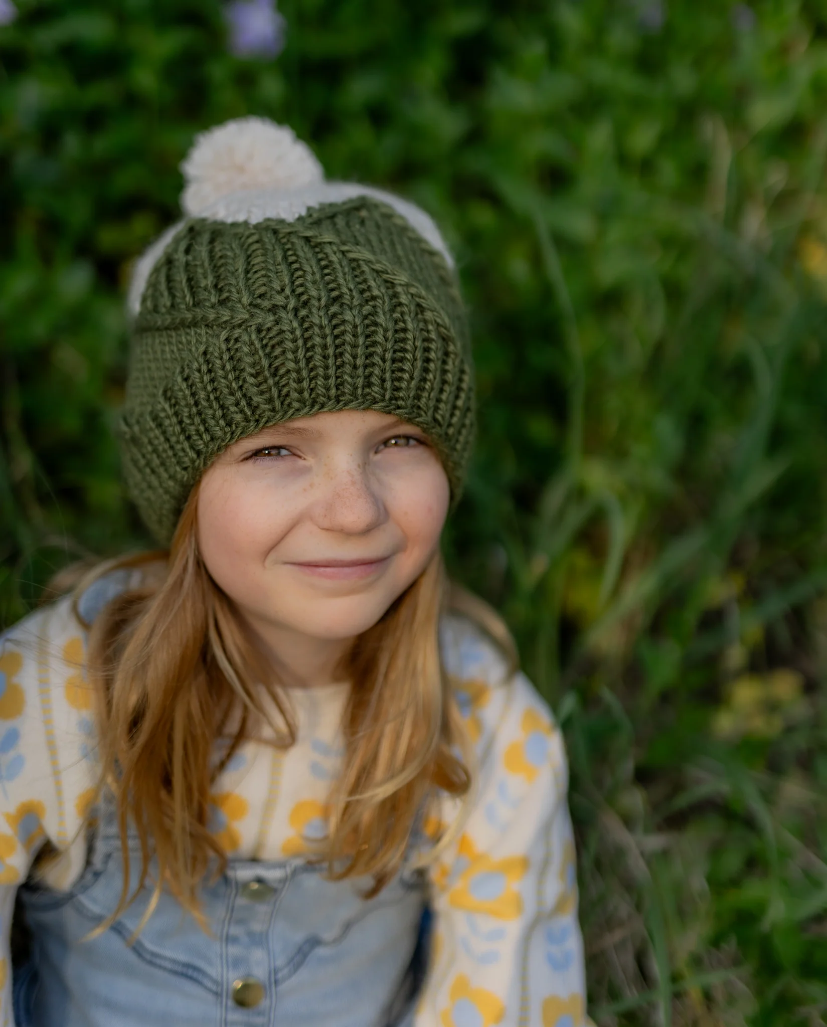 Acorn Mountain Top Beanie Khaki - Image 5