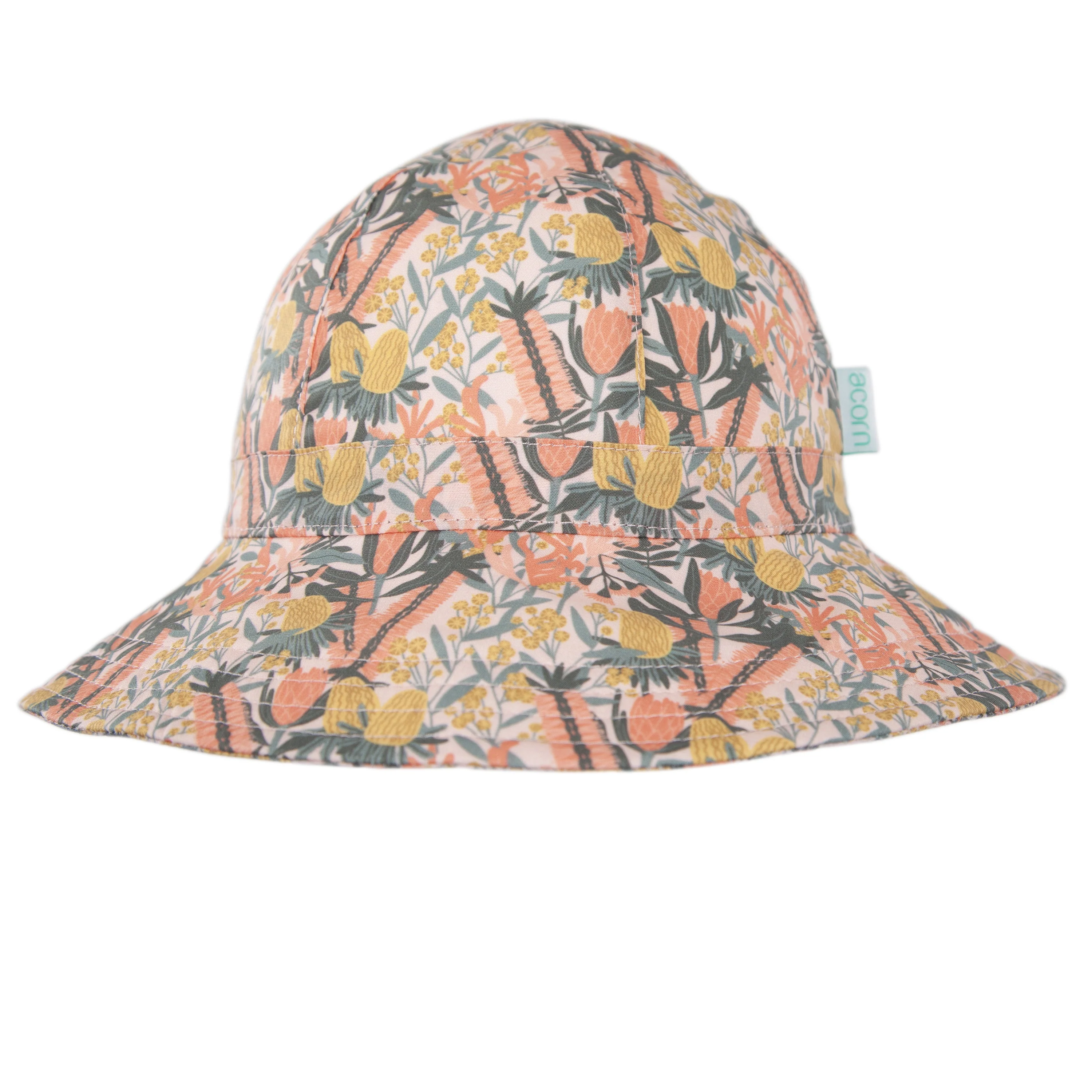 Native Bloom Wide Brim Infant Hat