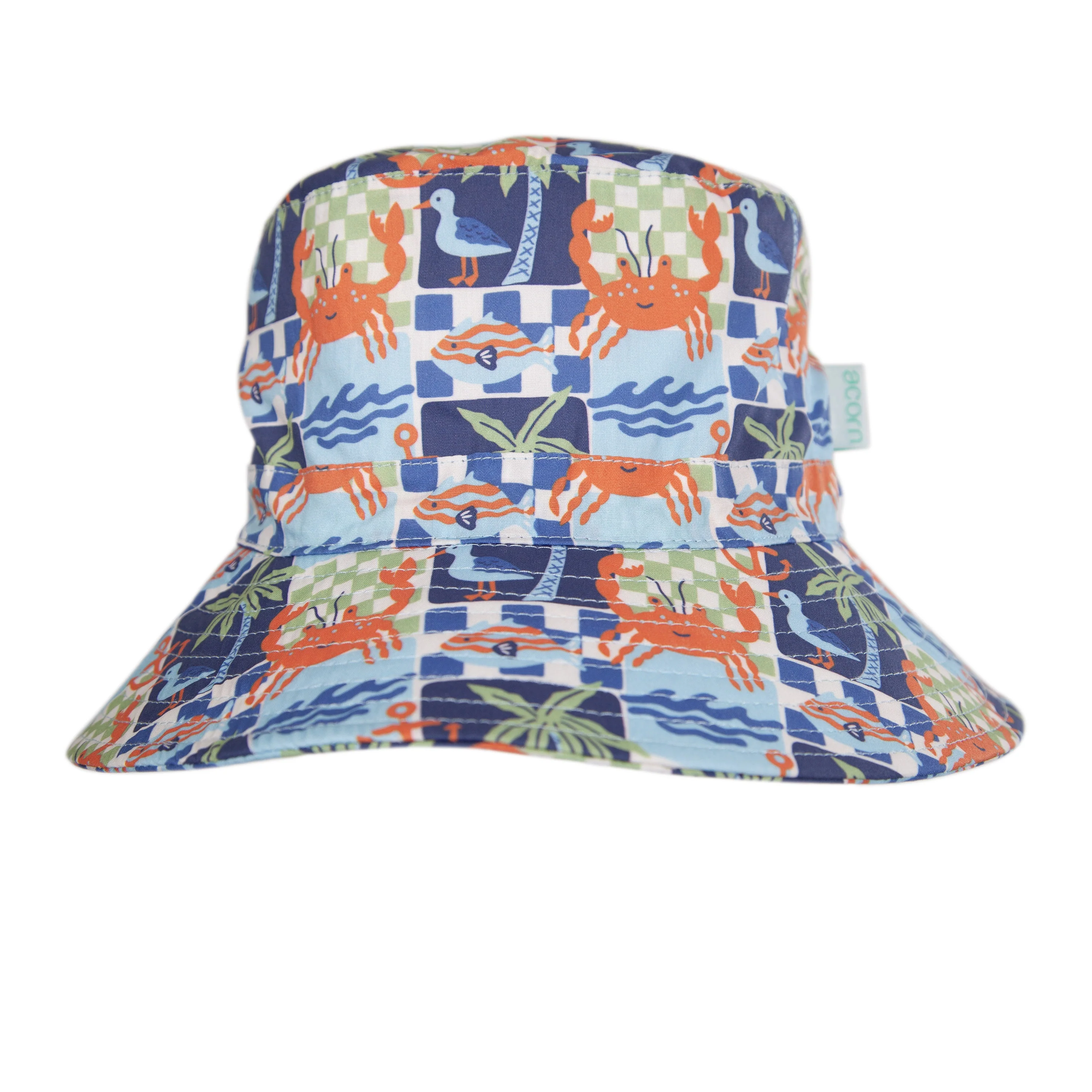 Seaside Wide Brim Bucket Hat