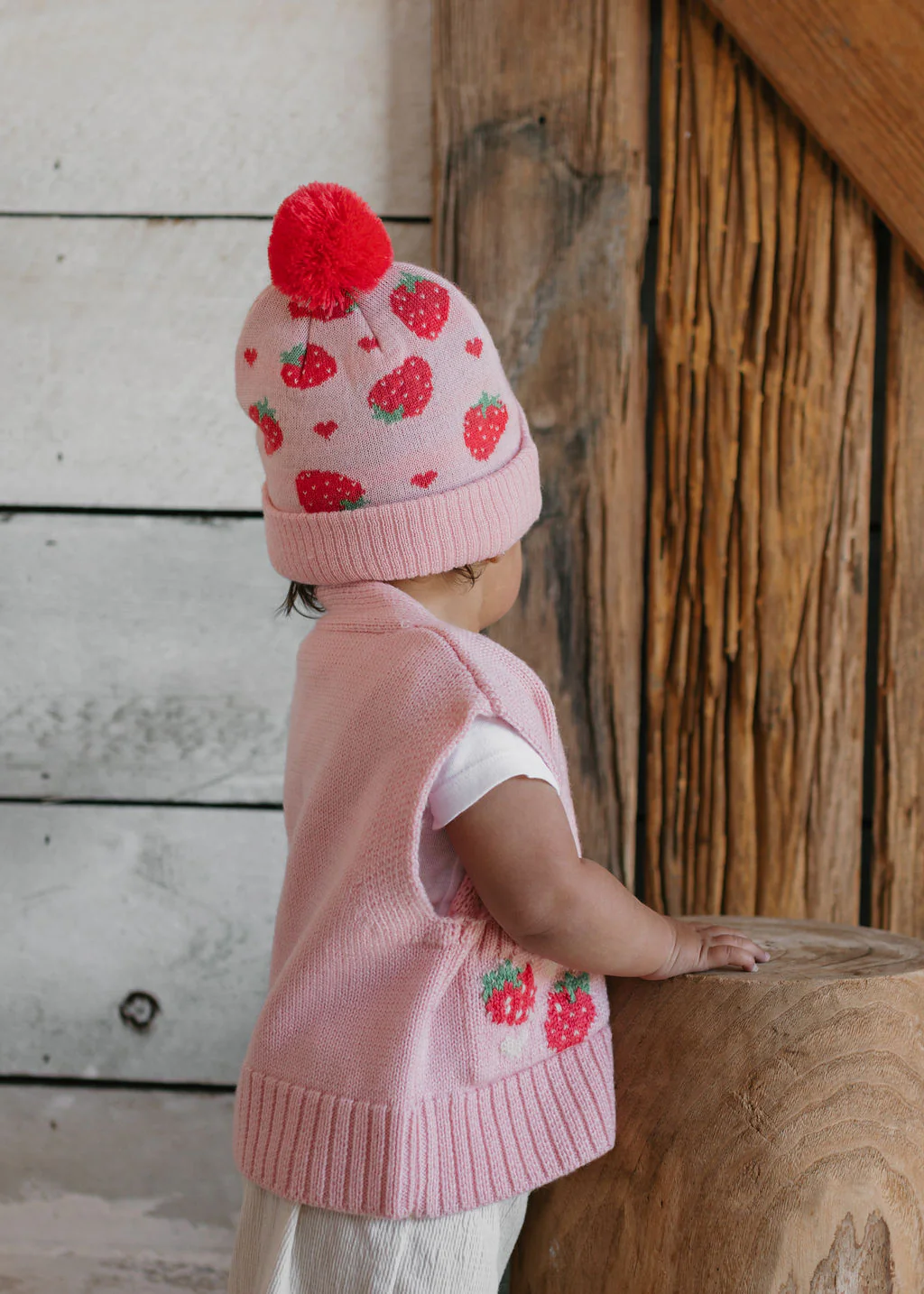 Strawberry Fields Merino Beanie - Image 4