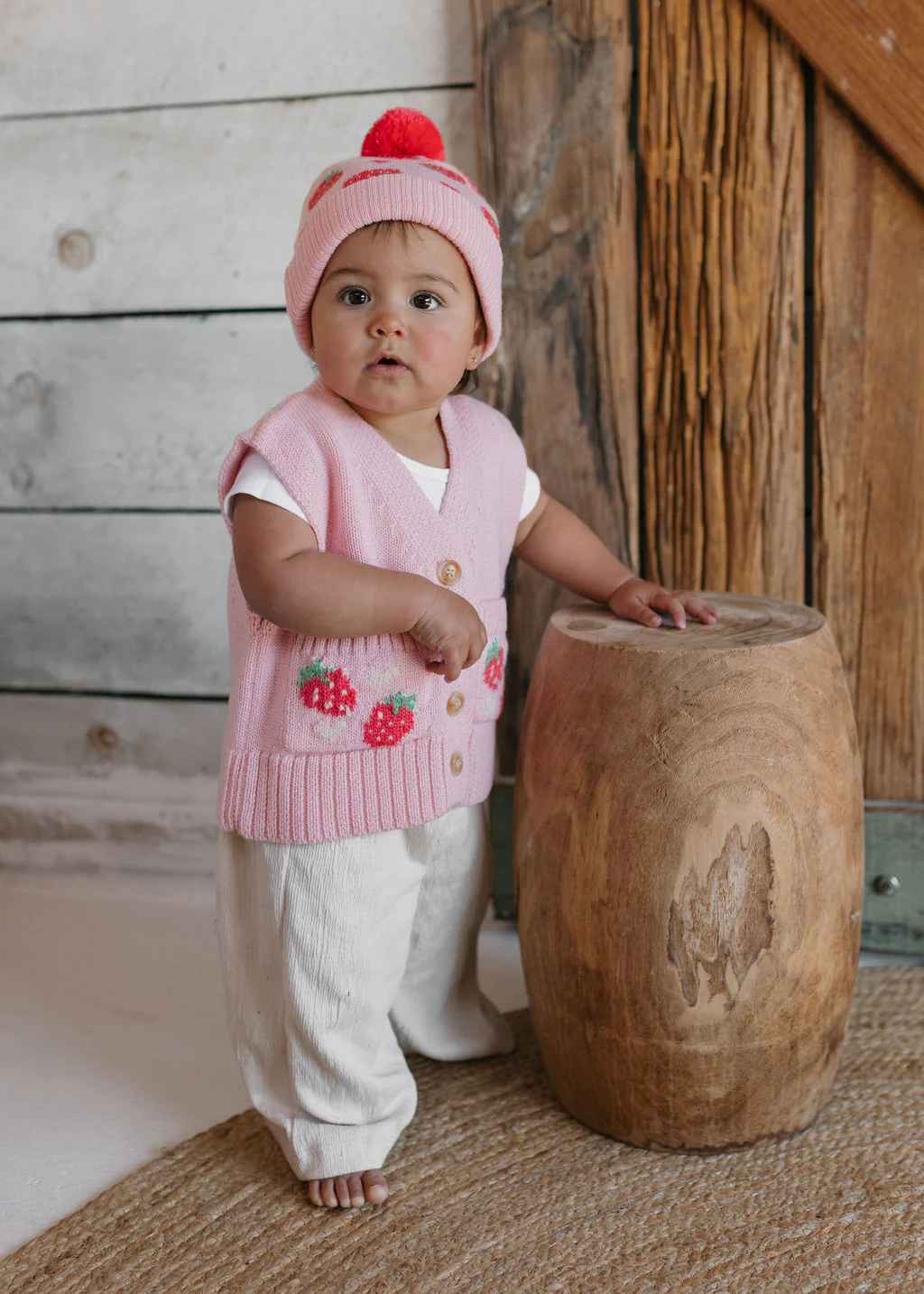 Strawberry Fields Merino Vest - Image 4