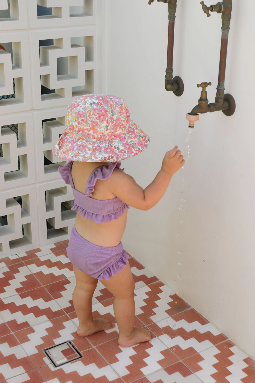 Tessa Broad Brim Bucket Hat - Image 2