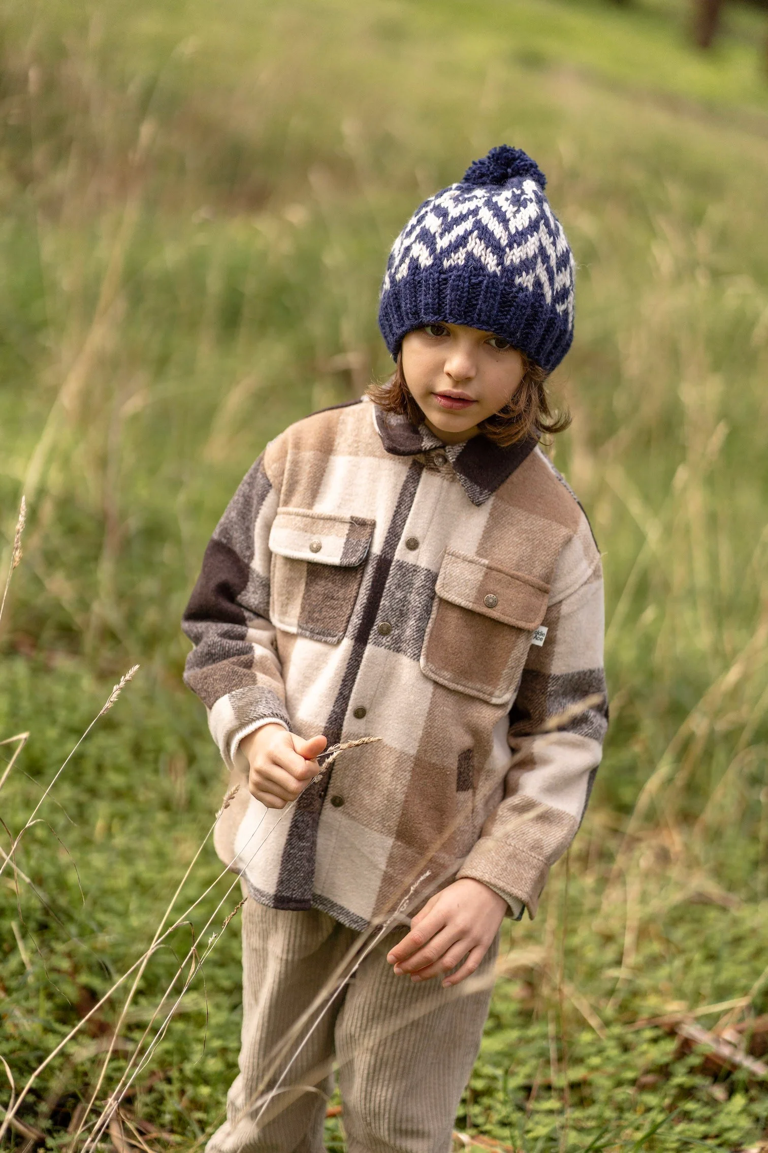 Acorn Tidal Beanie - Navy - Image 4
