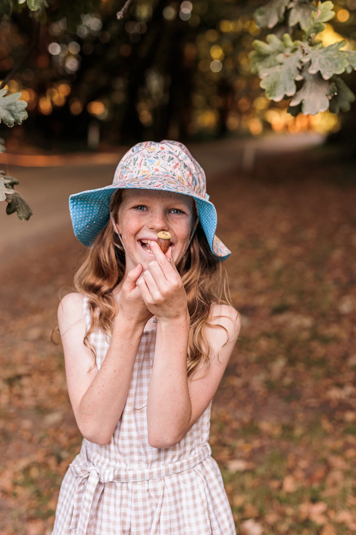 Acorn Wide Brim Sunhat - Wildflowers - Image 2