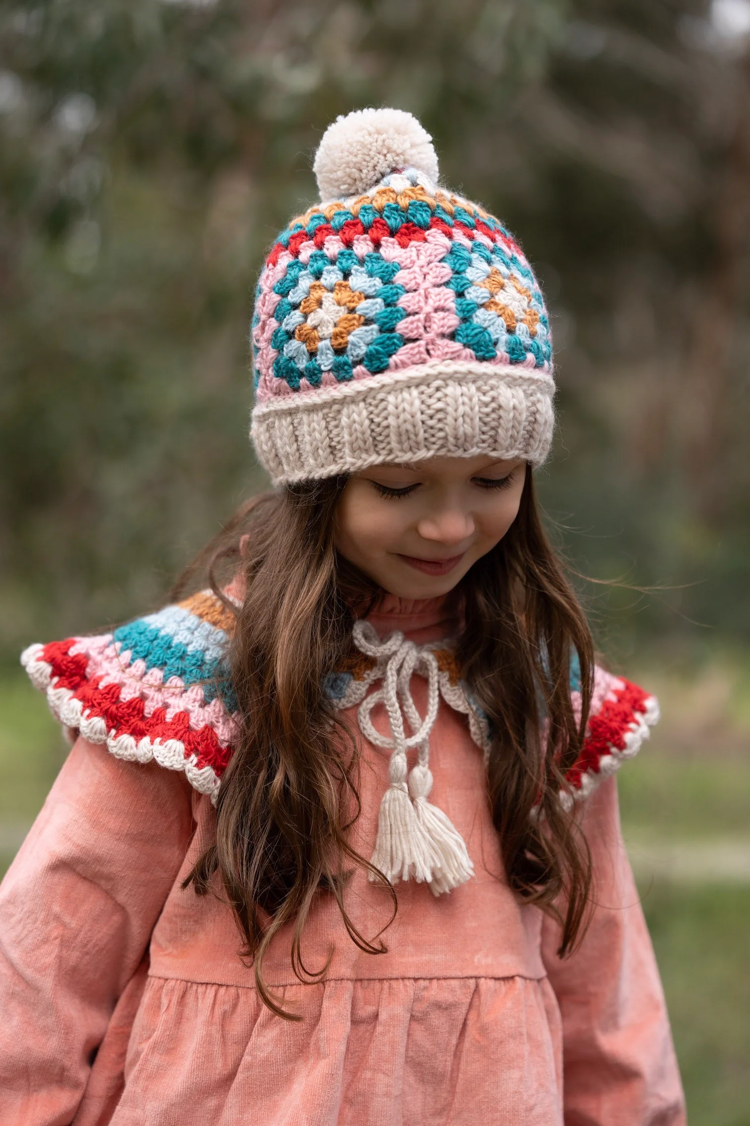 Acorn Woodstock Beanie - Oatmeal - Image 2
