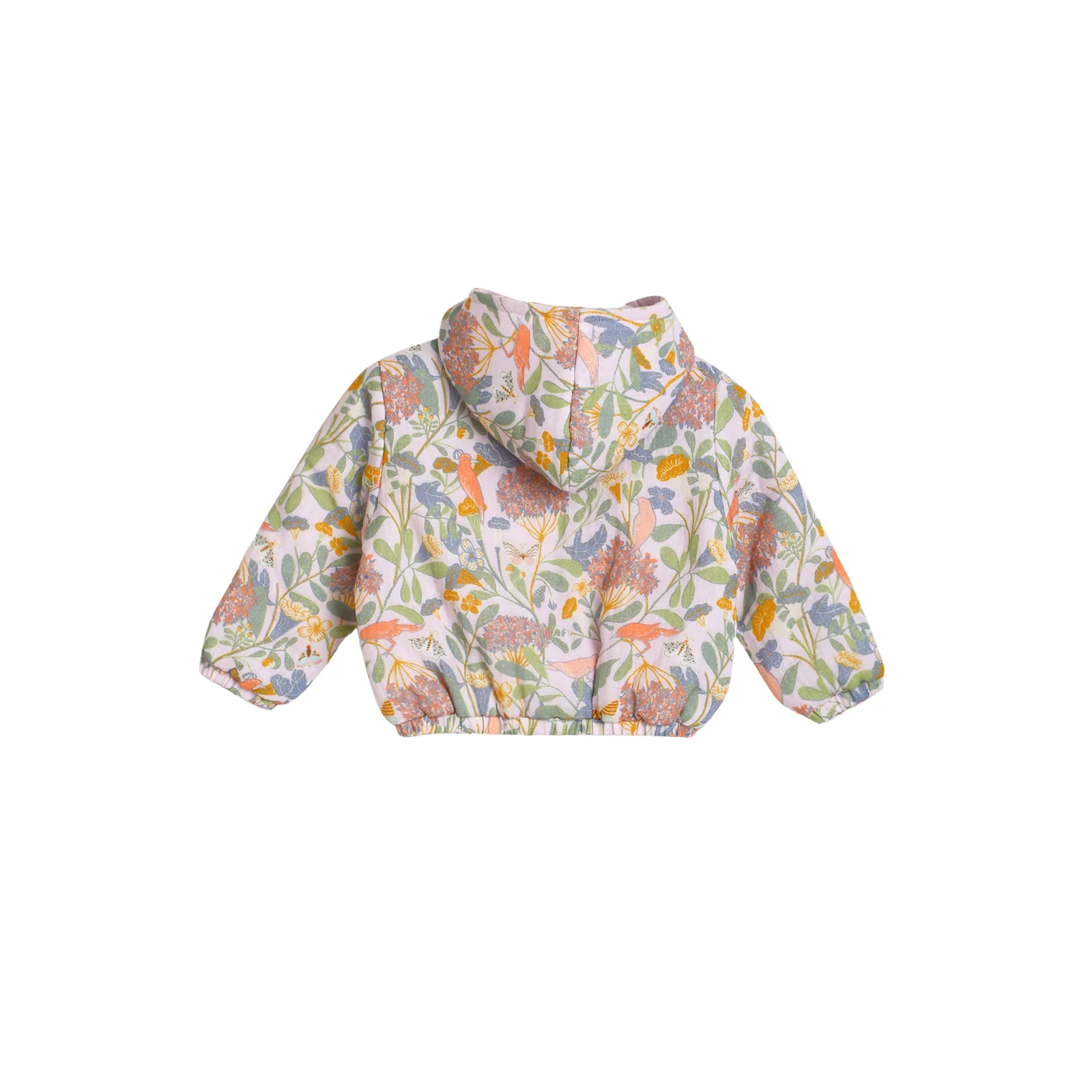 Celine Jacket - Pink Bird Flower - Image 5