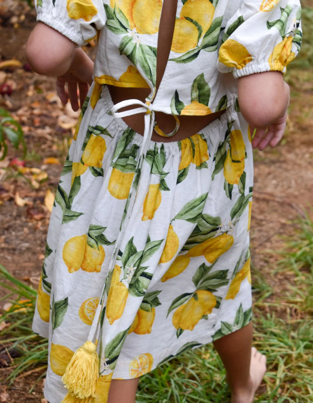 Alex & Ant Honey Dress - Lemons - Image 3