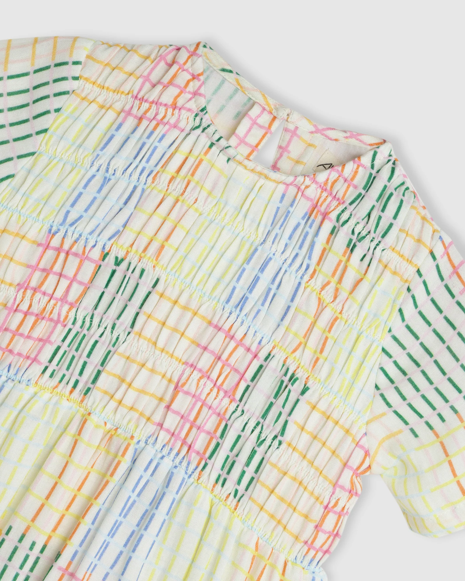 Alex and Ant Saskia Playsuit - Crazy Gingham - Image 4