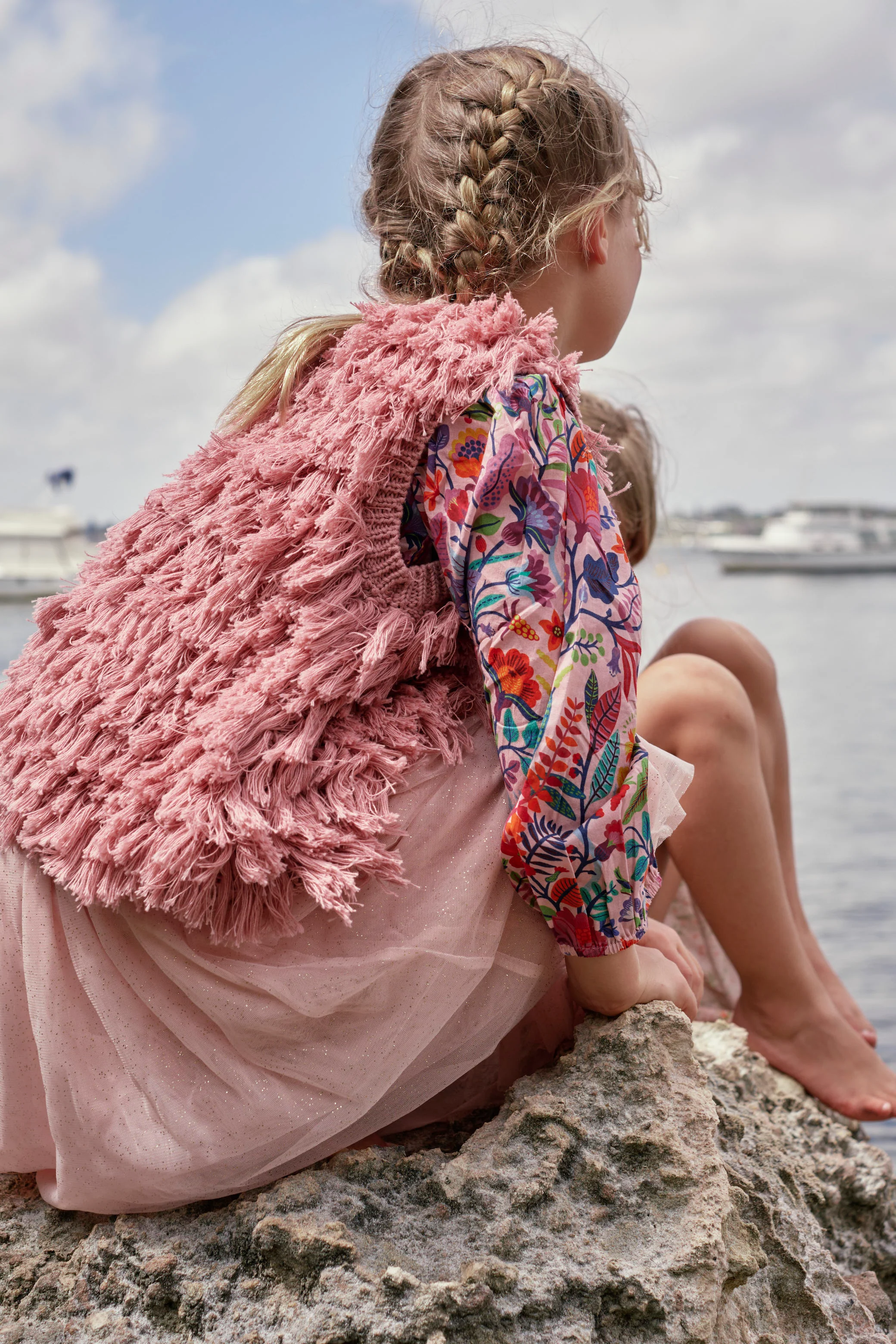 Alex & Ant Elise Knit Vest - Rose - Image 2