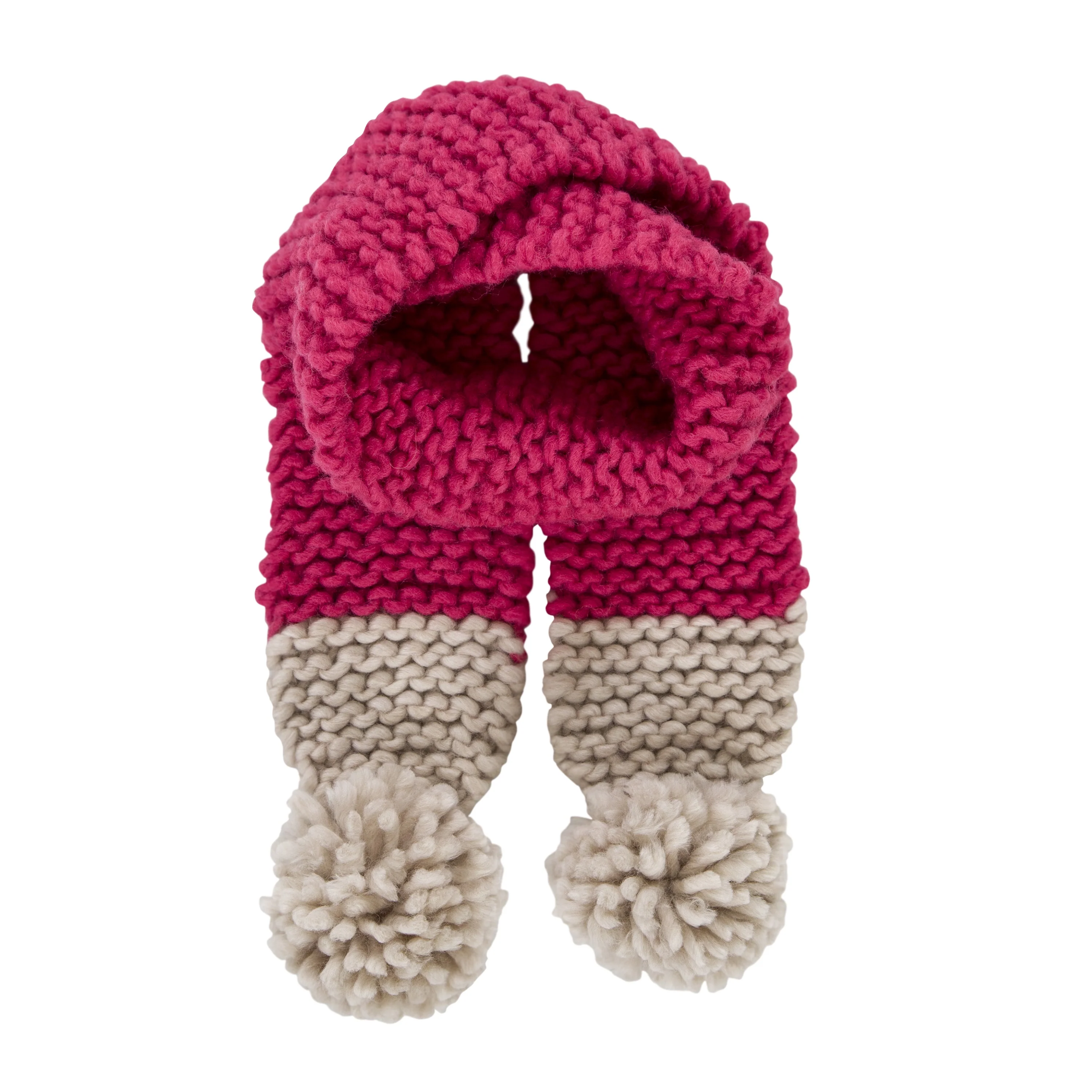 Traveller Chunky Scarf - Fuschia