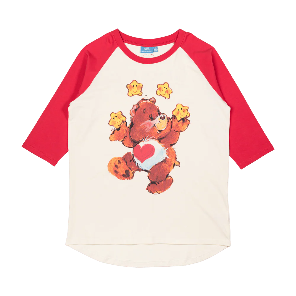 Rock Your Baby Reach For The Stars T-Shirt Mama Size - Cream/Red