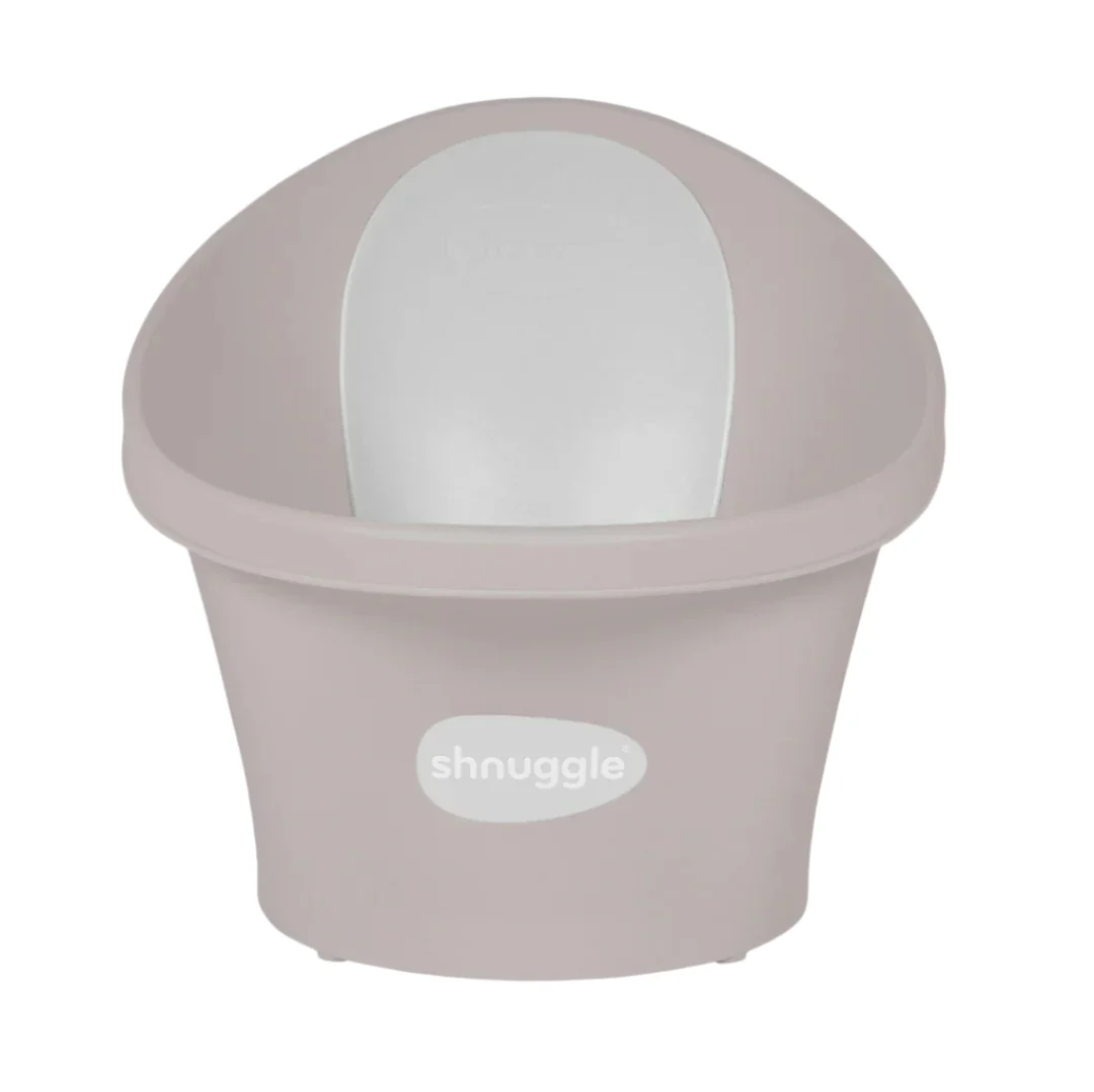 Baby Bath with Plug - Taupe