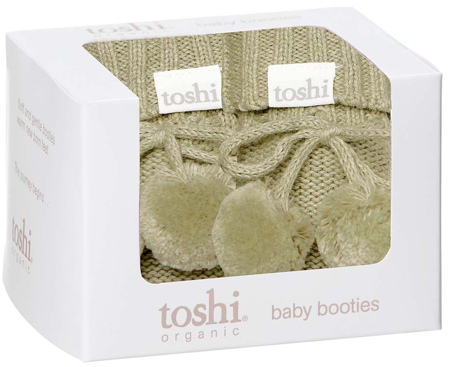 Toshi Organic Booties - Marley / Olive - Image 2