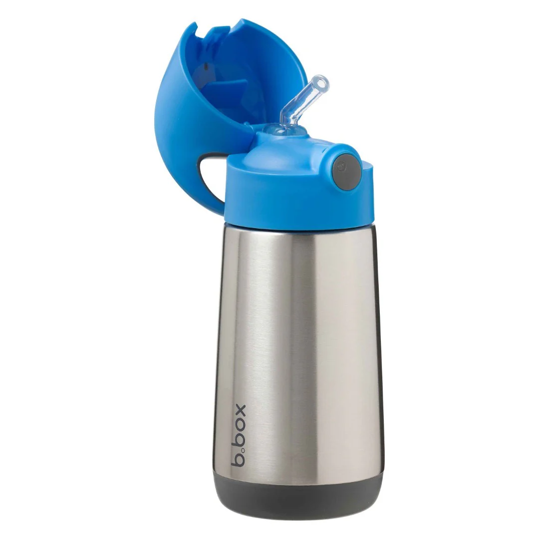 Insulated Drink Bottle 350ml - Blue Slate - Image 2