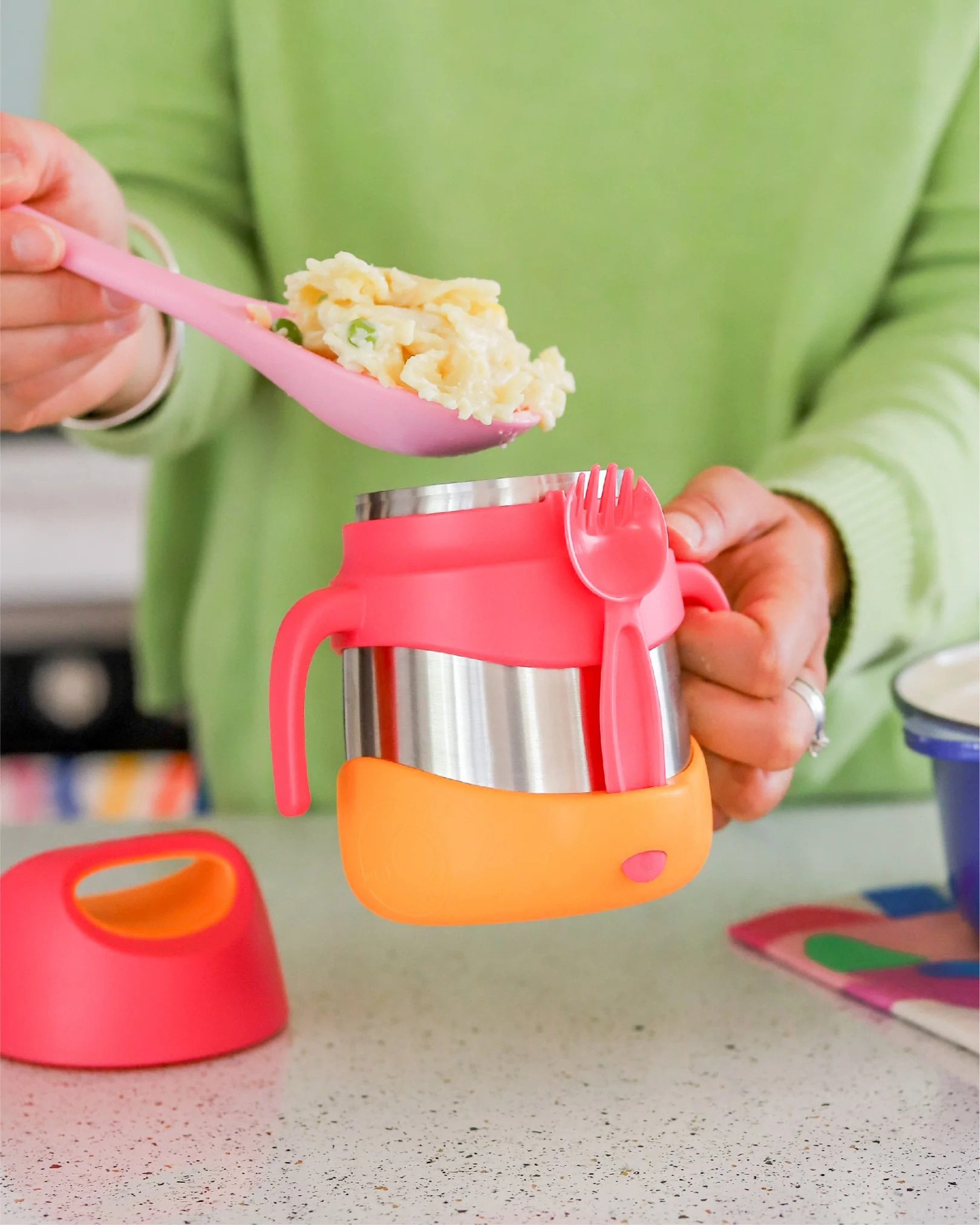 Insulated Food Jar - Strawberry Shake - Image 4