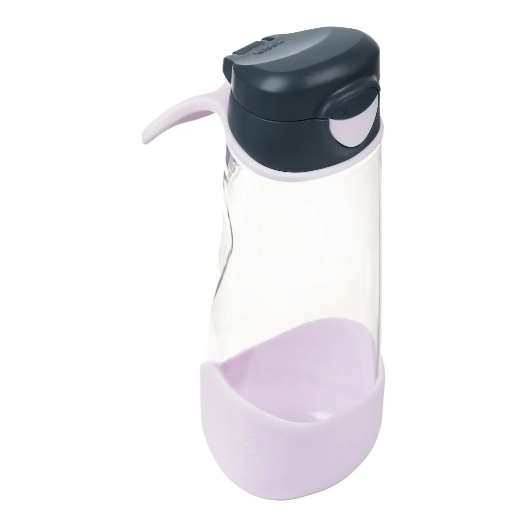 Sports Spout Bottle 600ml - Indigo Rose