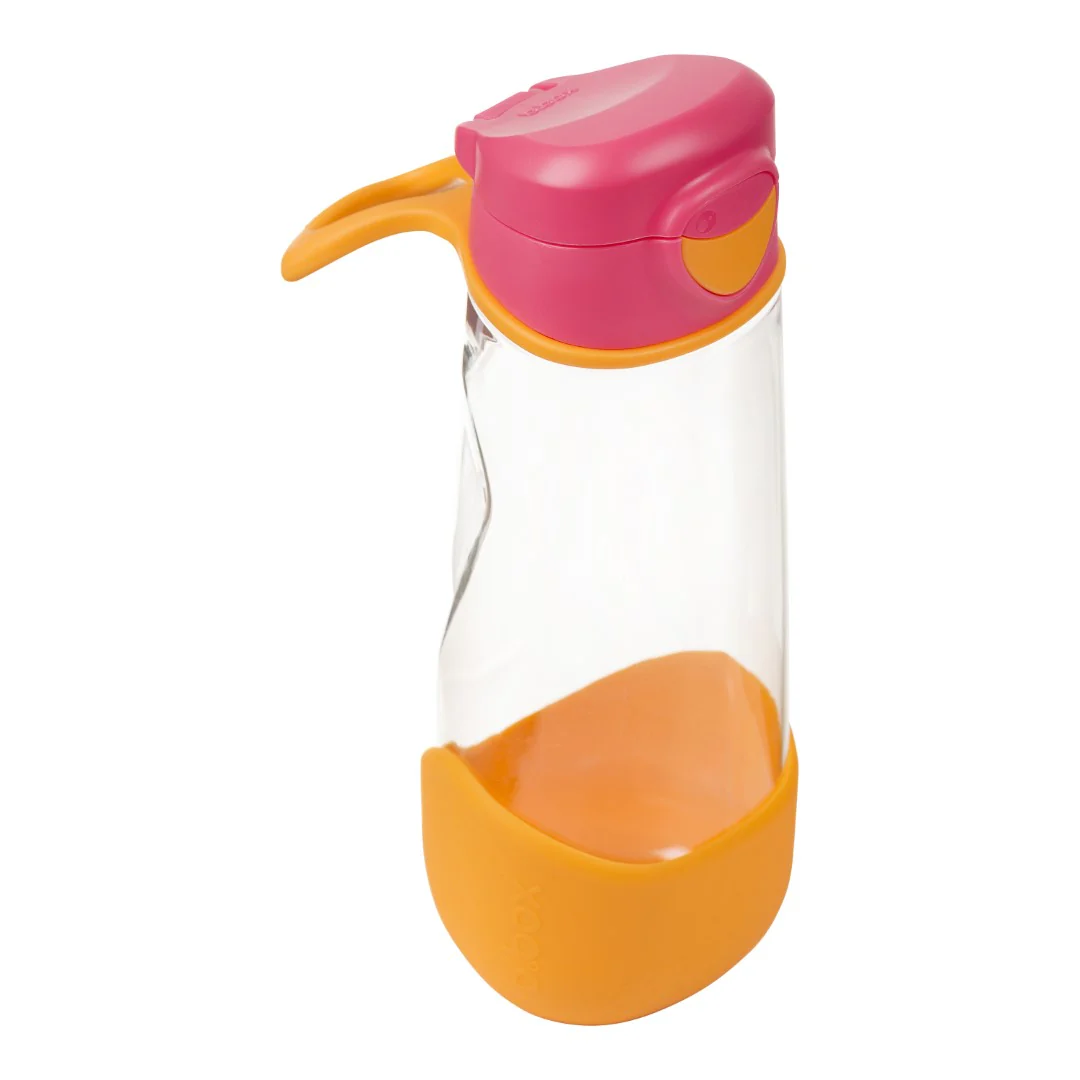 Sports Spout Bottle 600ml - Strawberry Shake