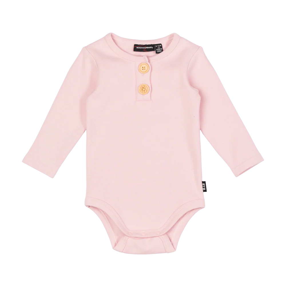 Rock Your Baby Pink Bodysuit