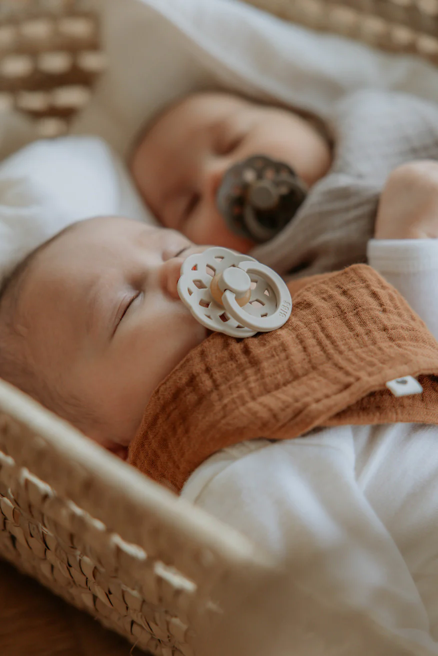 Boheme Pacifier 2 Pack - Ivory/Sage - Image 8