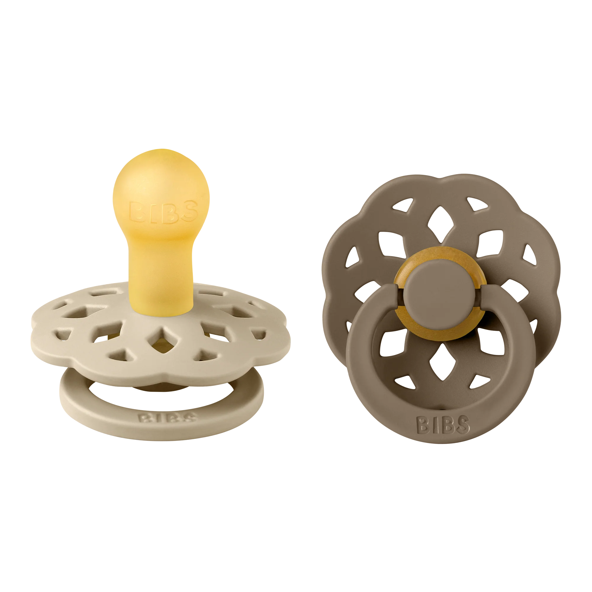 Boheme Pacifier 2 Pack - Vanilla/Dark Oak