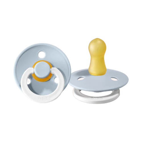 Colour GLOW Pacifier 2 Pack - Baby Blue