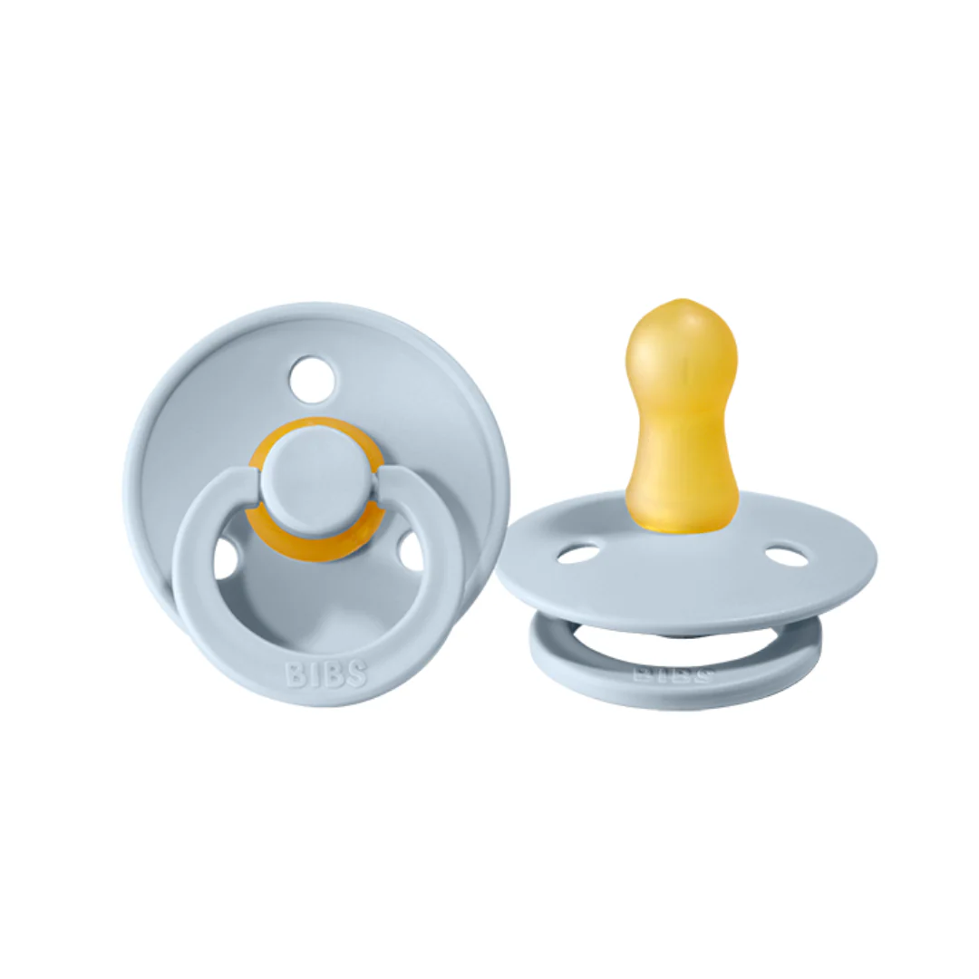 Colour Pacifier 2 Pack - Baby Blue