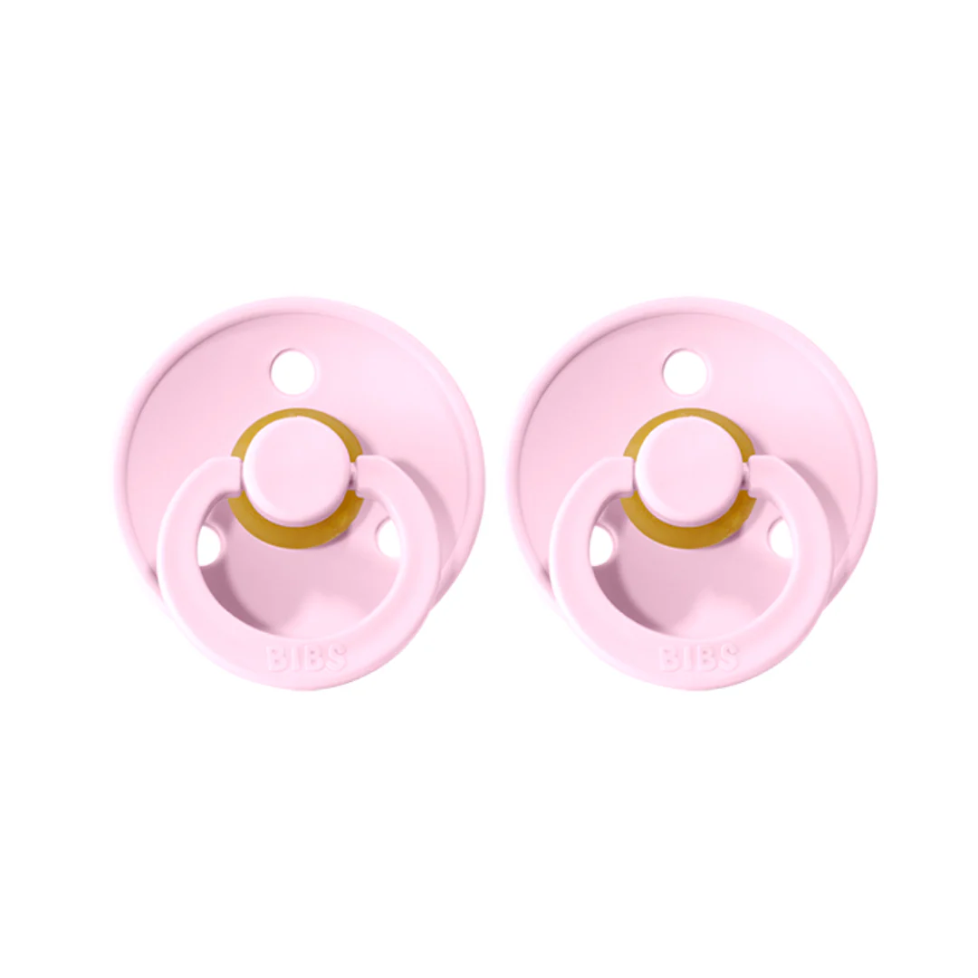 Colour Pacifier 2 Pack - Baby Pink - Image 3