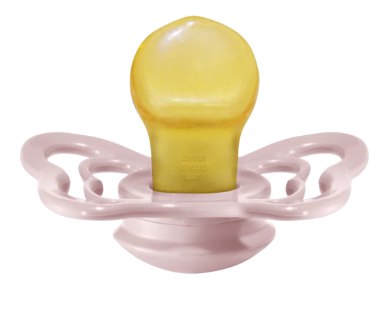 Couture Latex Pacifier 2 Pack - Haze/Blossom - Image 3