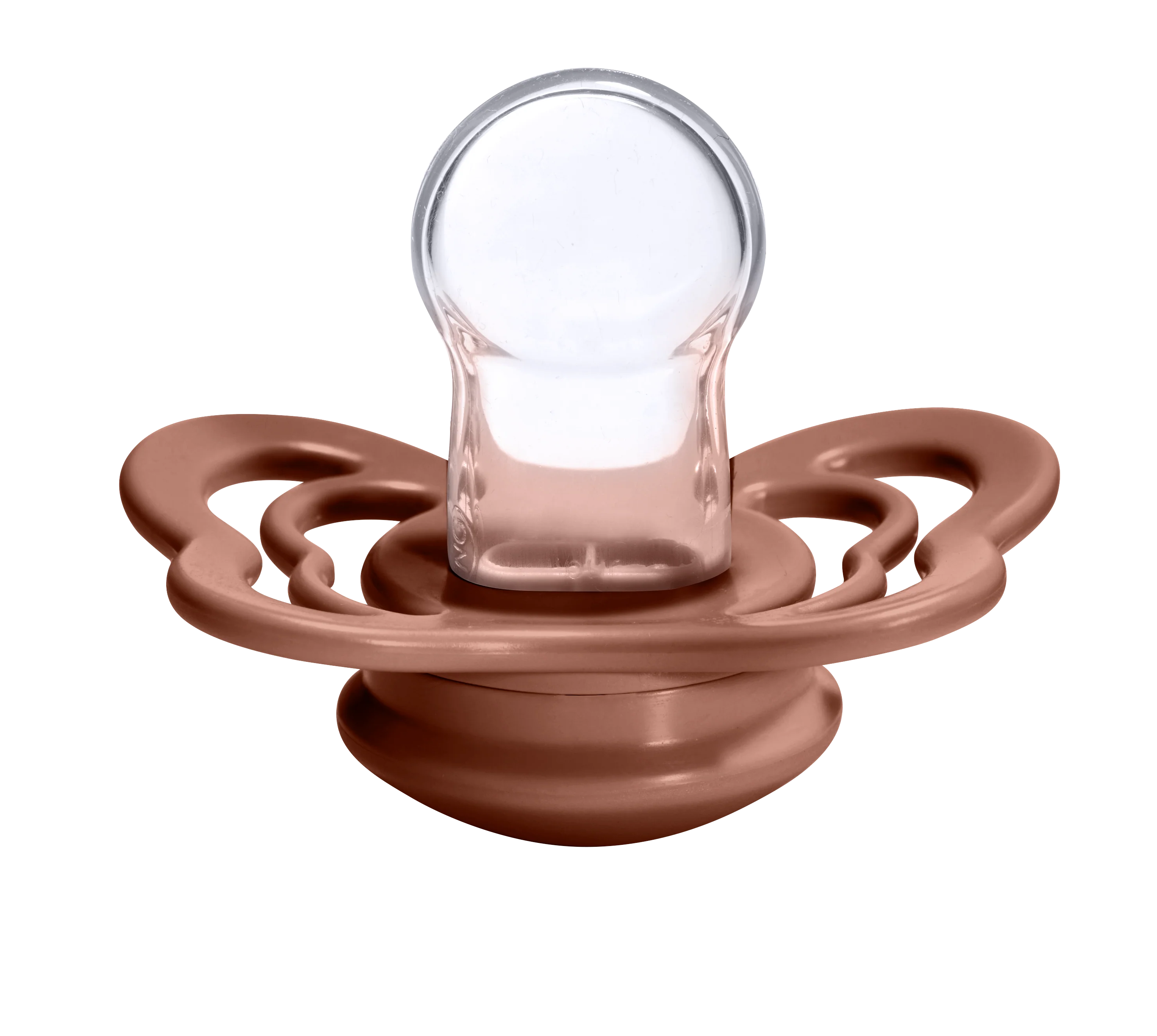 Couture Silicone Pacifier 2 Pack  - Peach/Woodchuck - Image 6