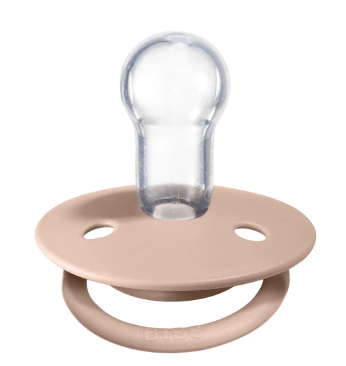 De Lux Silicone Pacifier 2 Pack - Woodchuck/Blush - Image 2