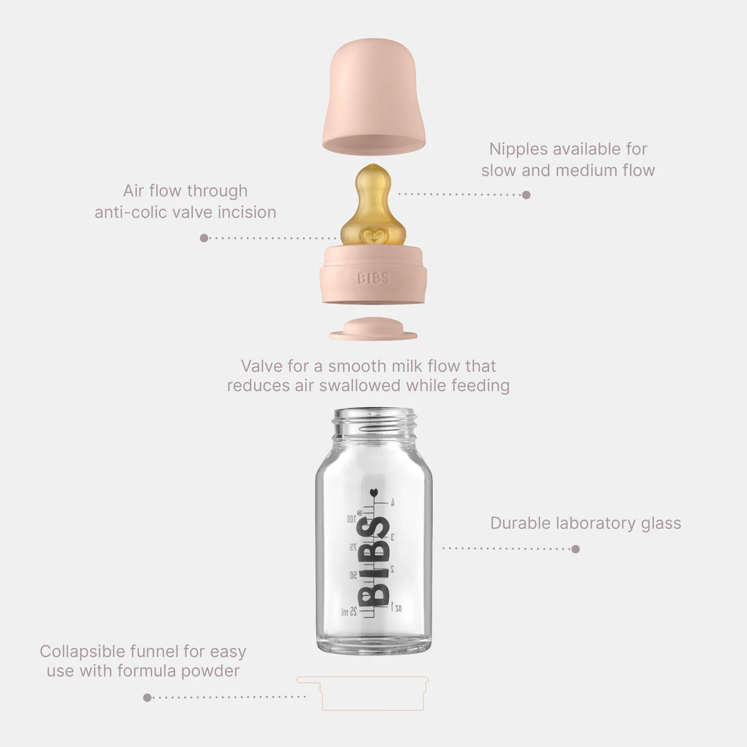 Glass Bottle Set 110ml - Dusky Lilac - Image 3