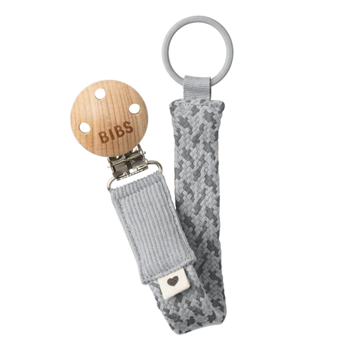 Pacifier Clip - Cloud/Iron