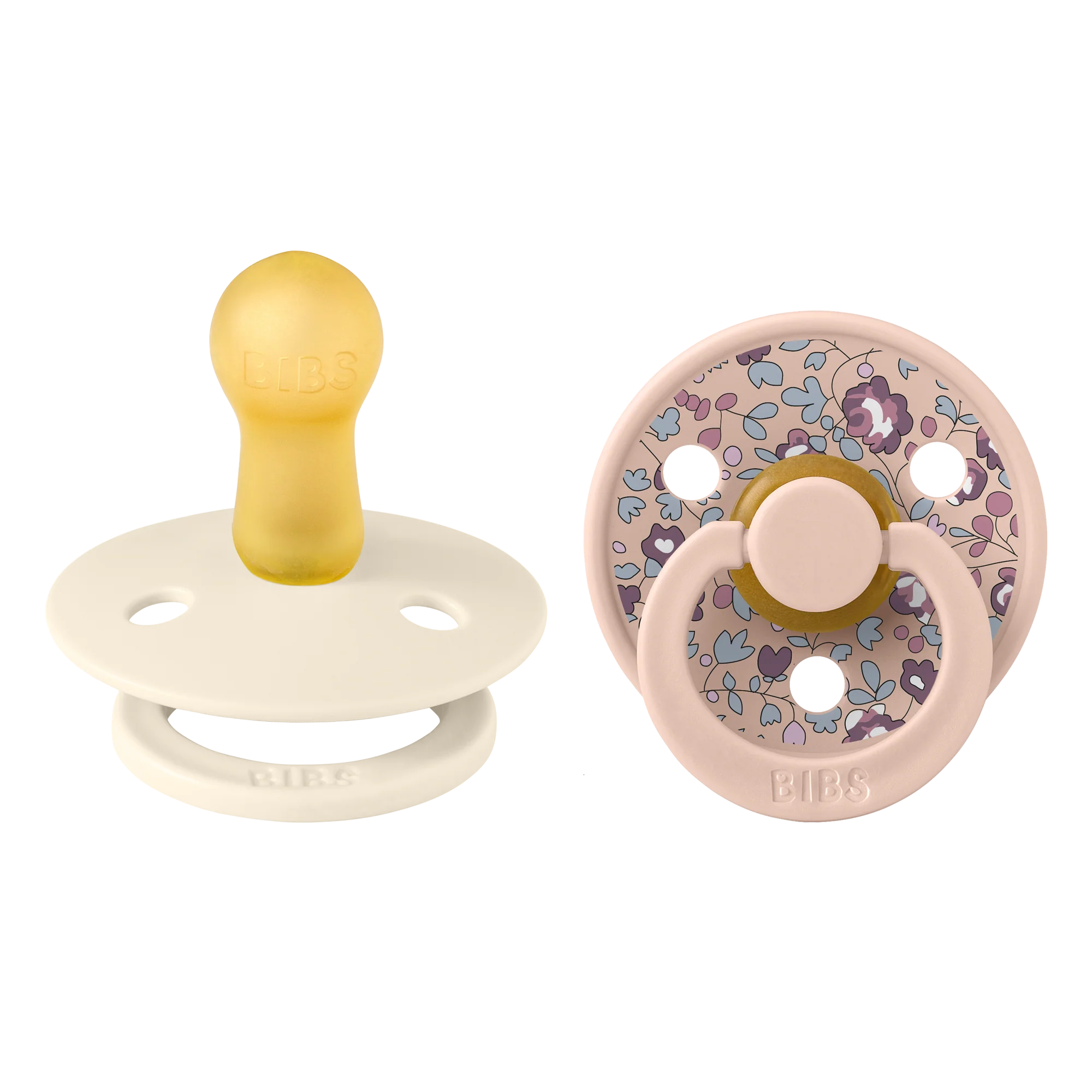 Liberty Colour Pacifier 2 Pack - Eloise Blush/Ivory