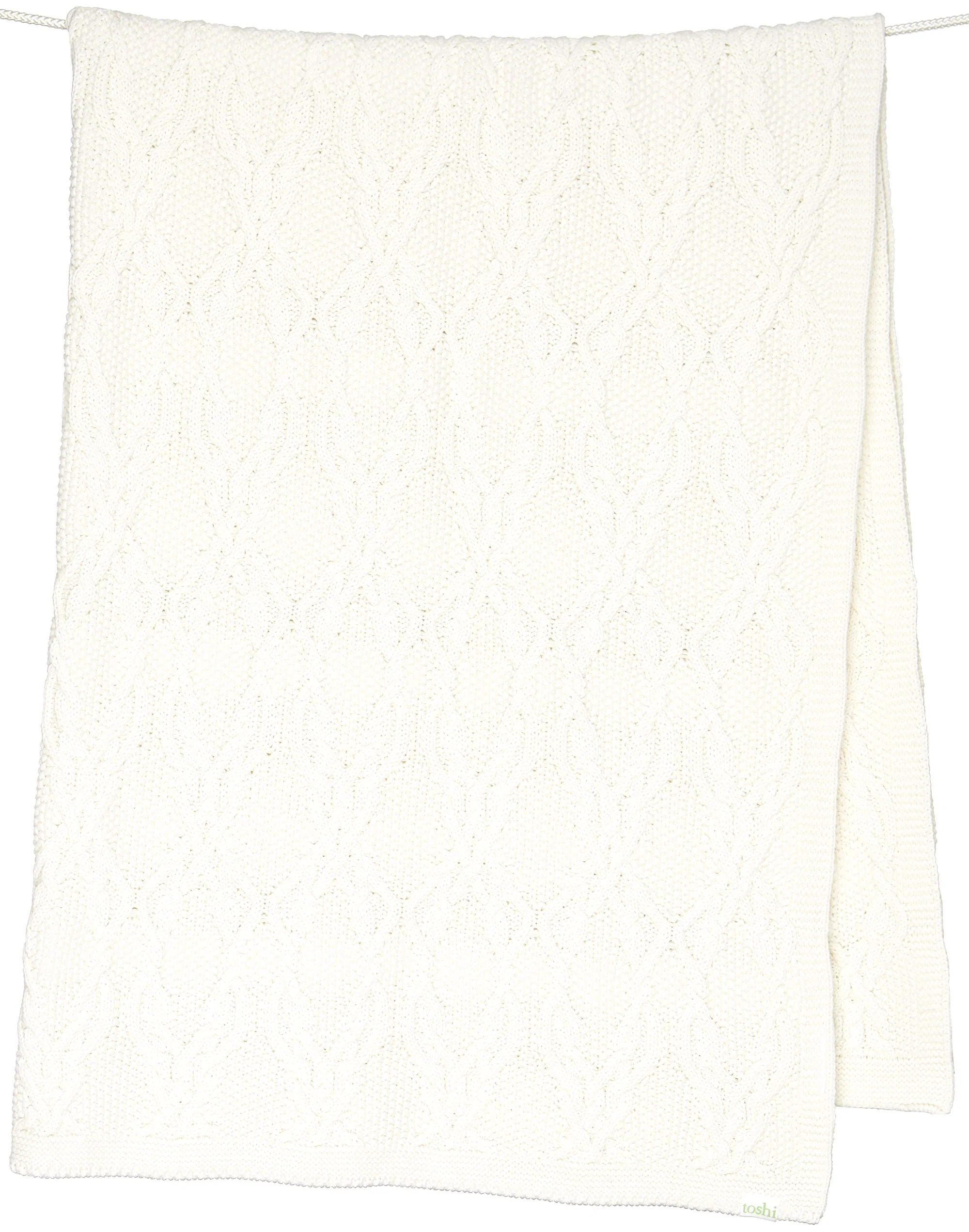 Toshi Organic Blanket - Bowie / Cream